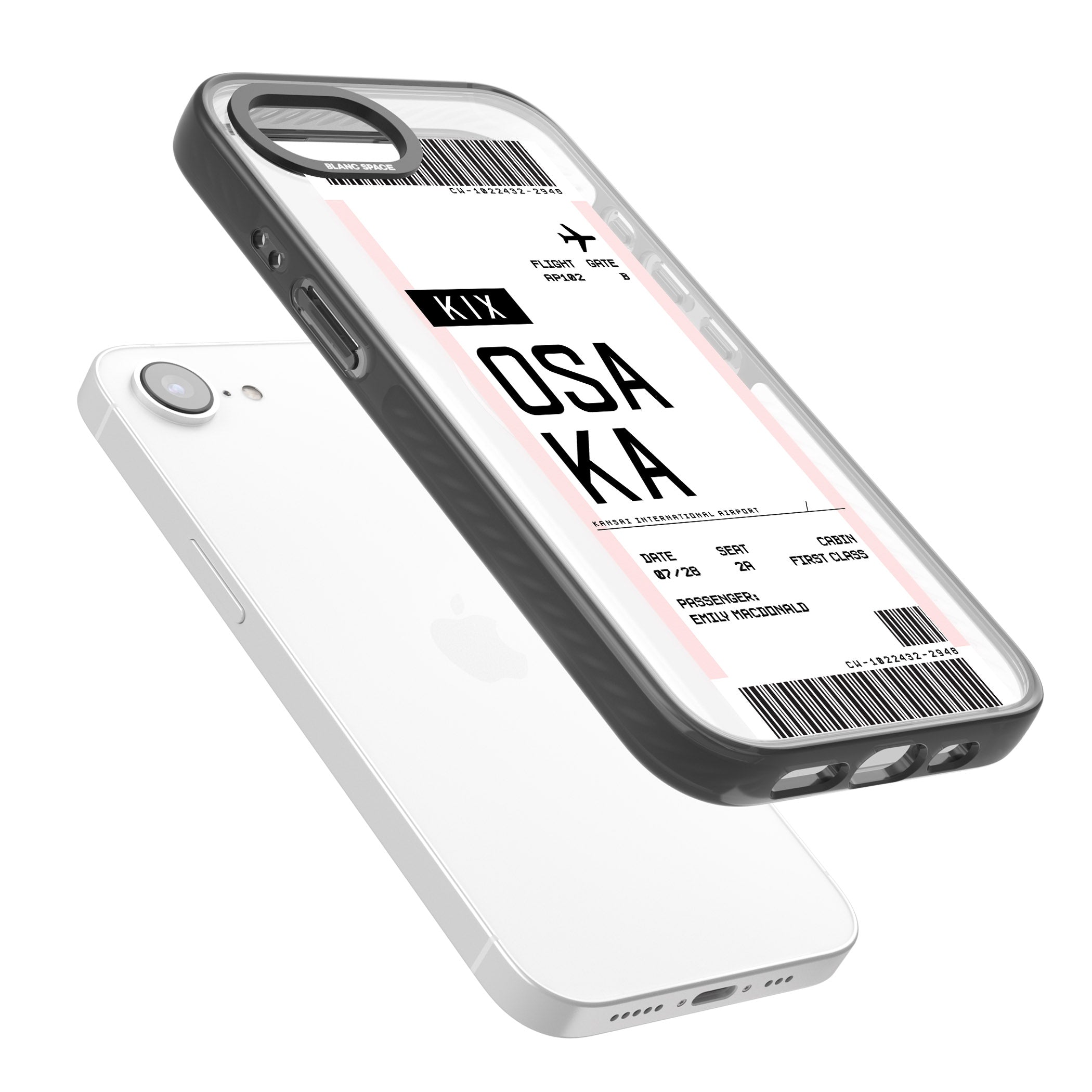 Personalised Osaka Boarding Pass