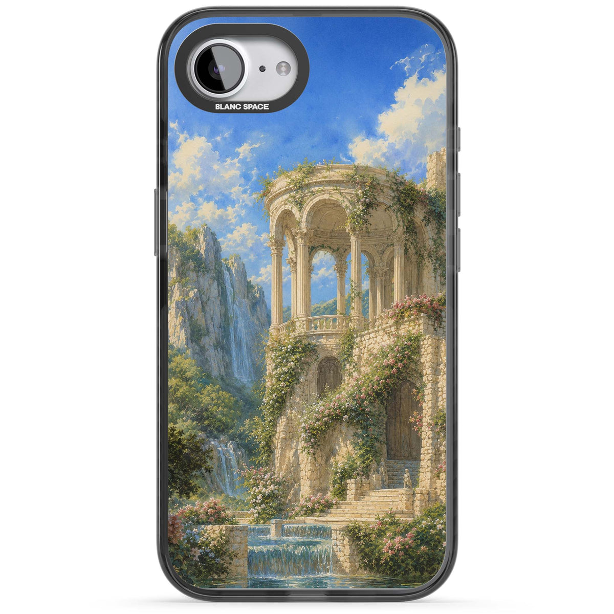 Palace Pavilion fairycore iPhone case | Black Impact Magsafe case for iPhone 16e, iPhone 17e