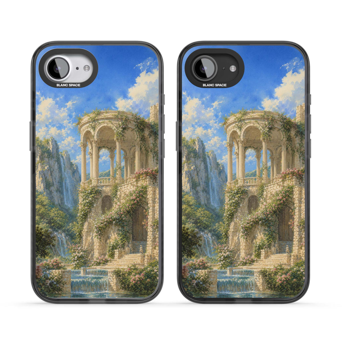 Palace Pavilion fairycore iPhone case | Black Impact Magsafe case for iPhone 16e, iPhone 17e