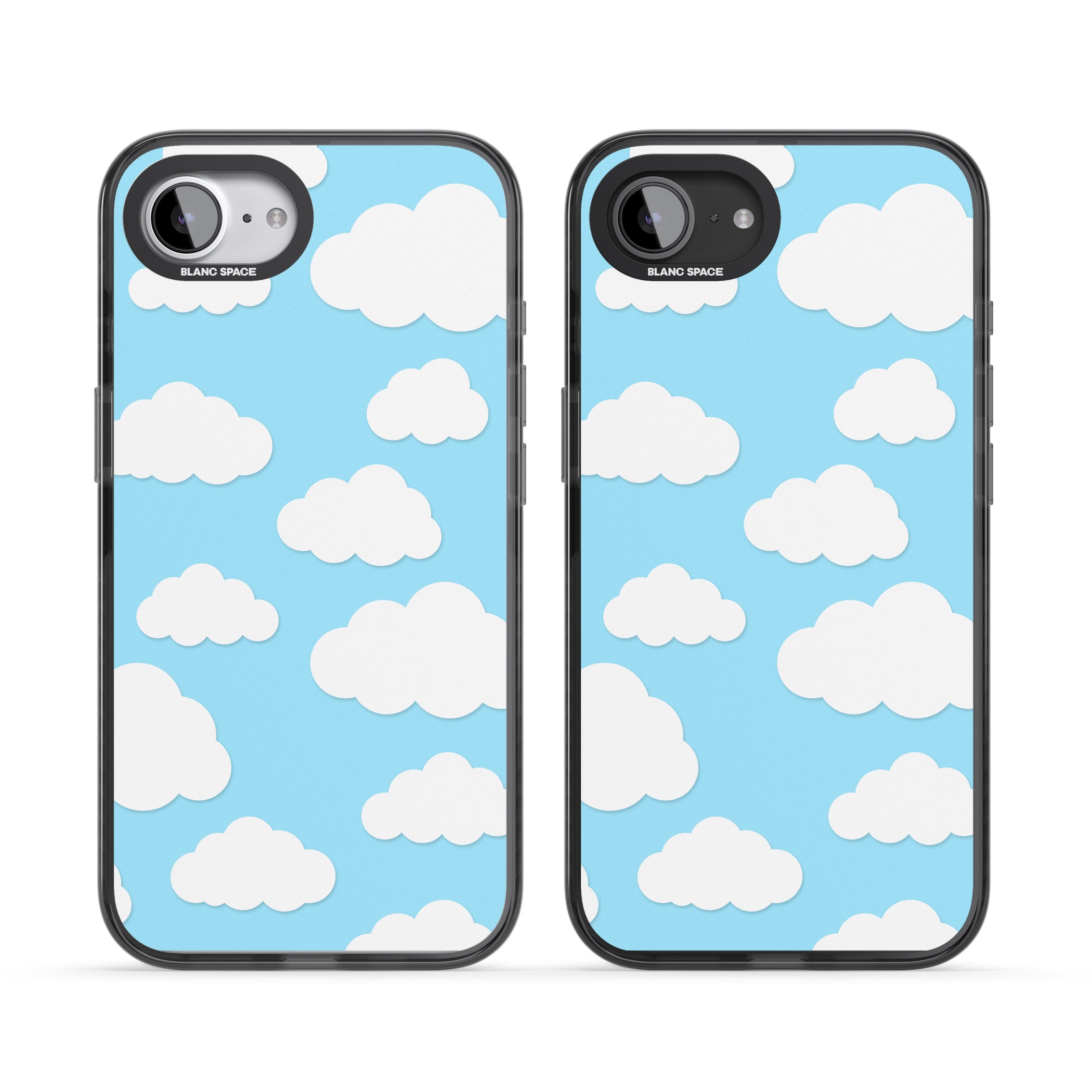 Blue Sky & Clouds Pattern