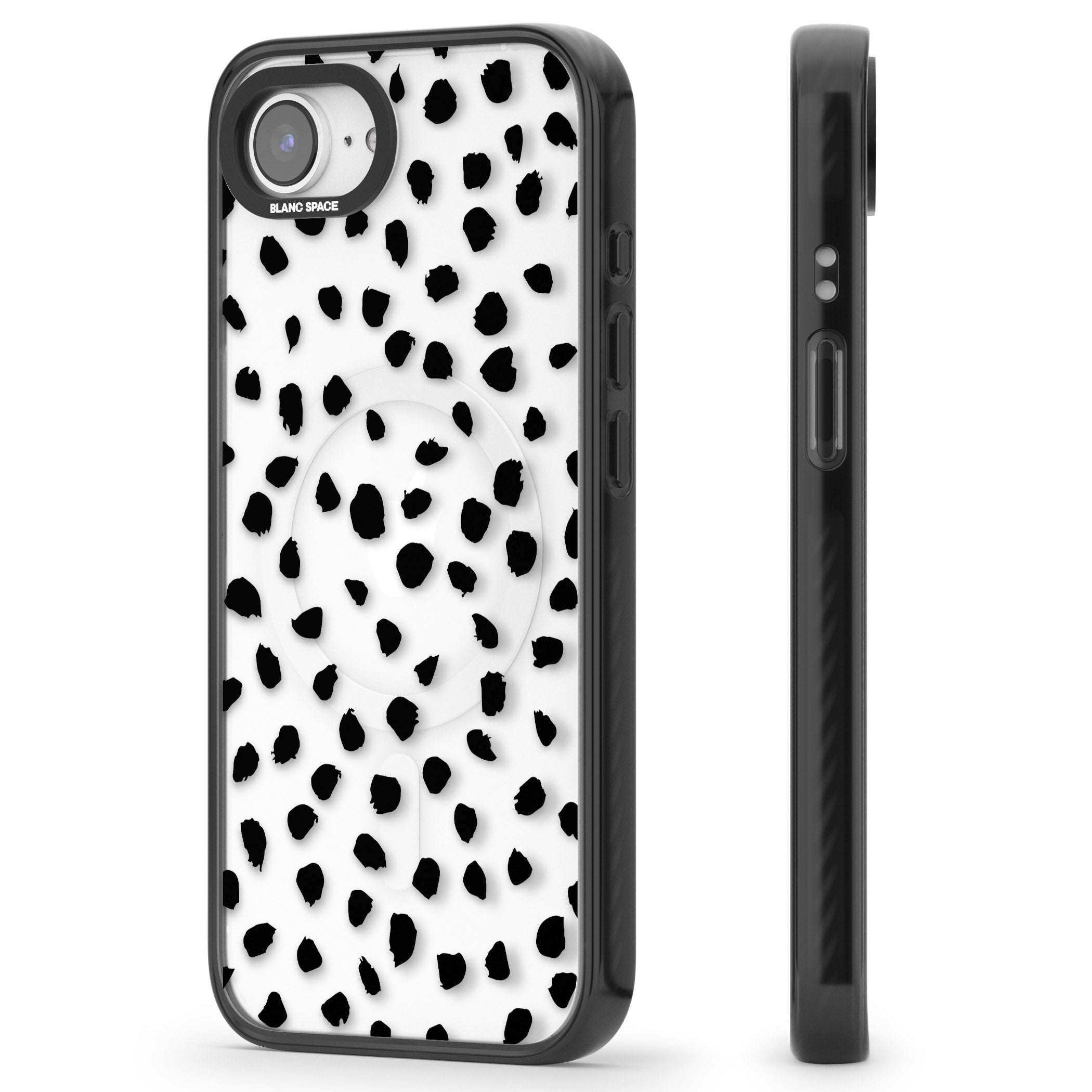 Black Dalmatian Polka Dot