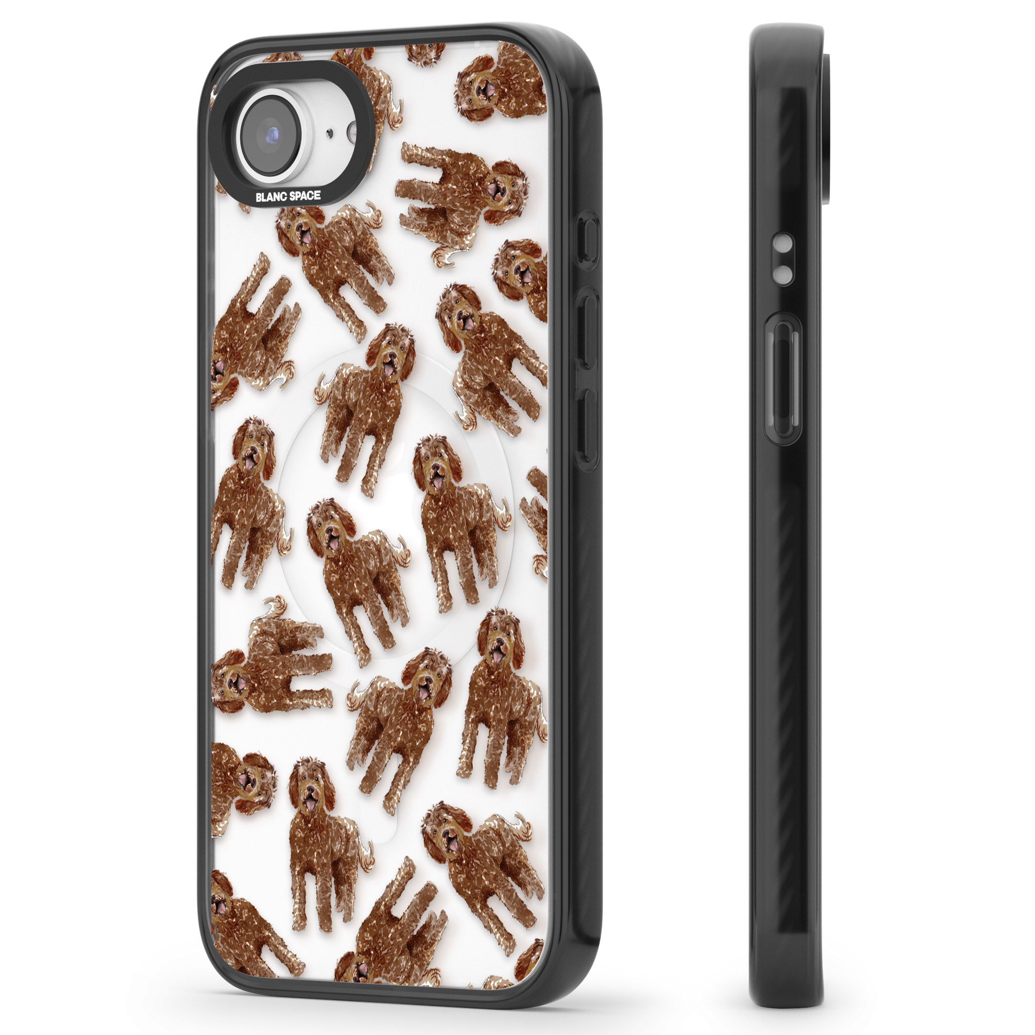 Labradoodle Brown Pattern