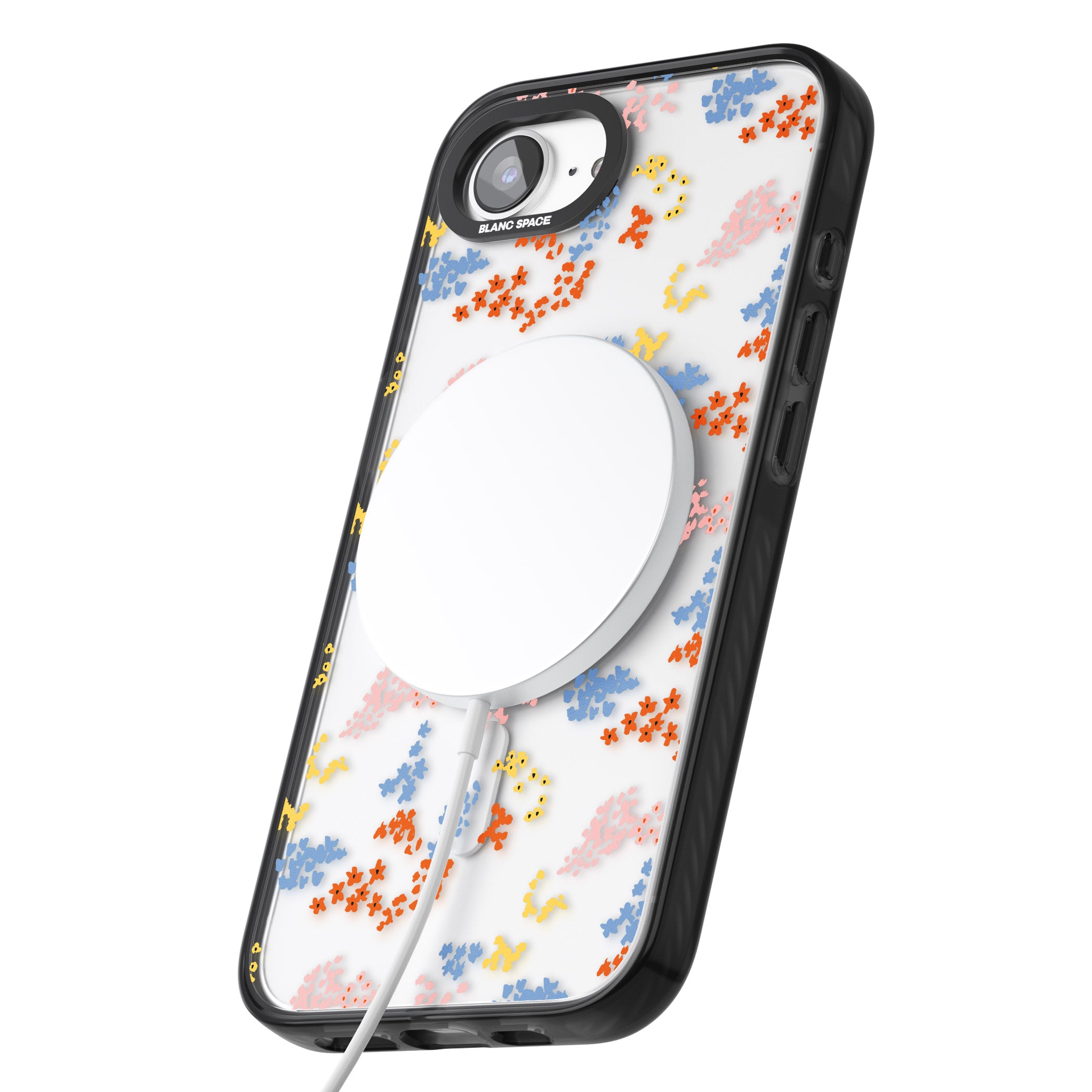 Floral Confetti: Transparent Delight