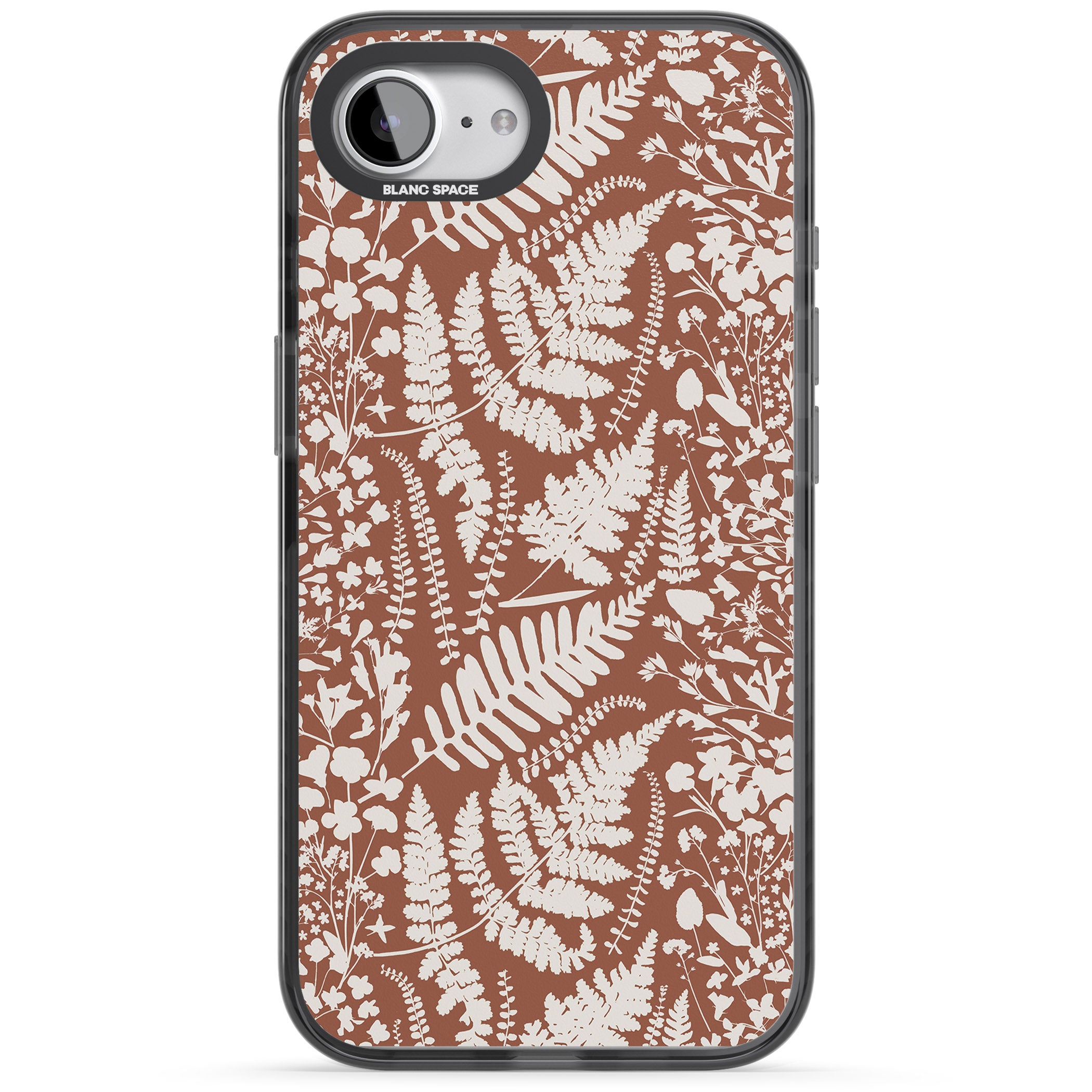 Wildflowers And Ferns On Terracotta