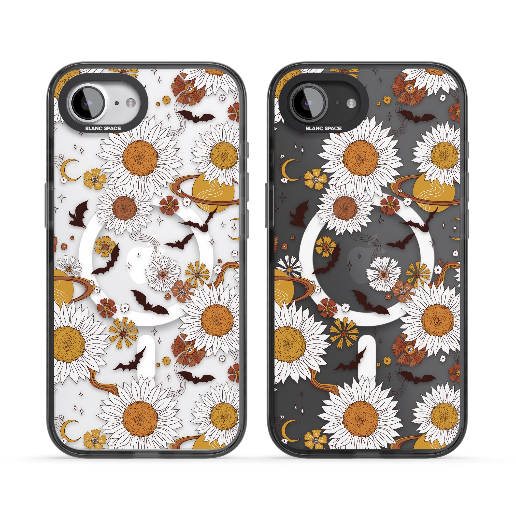 Halloween Bats And Planets