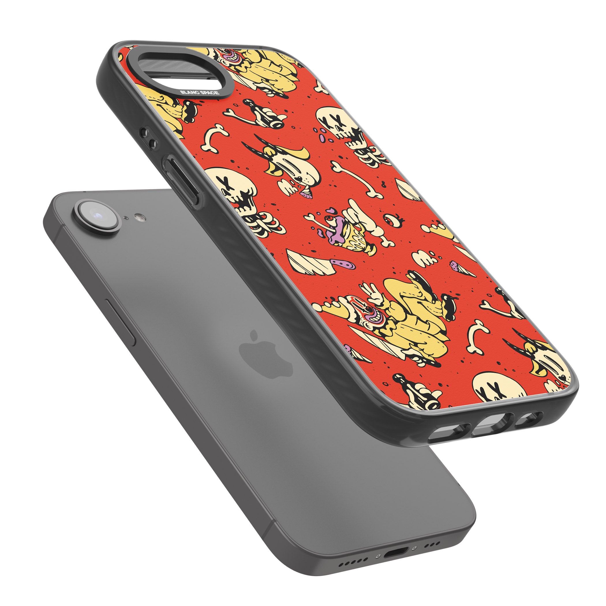 Red Retro Halloween Pattern