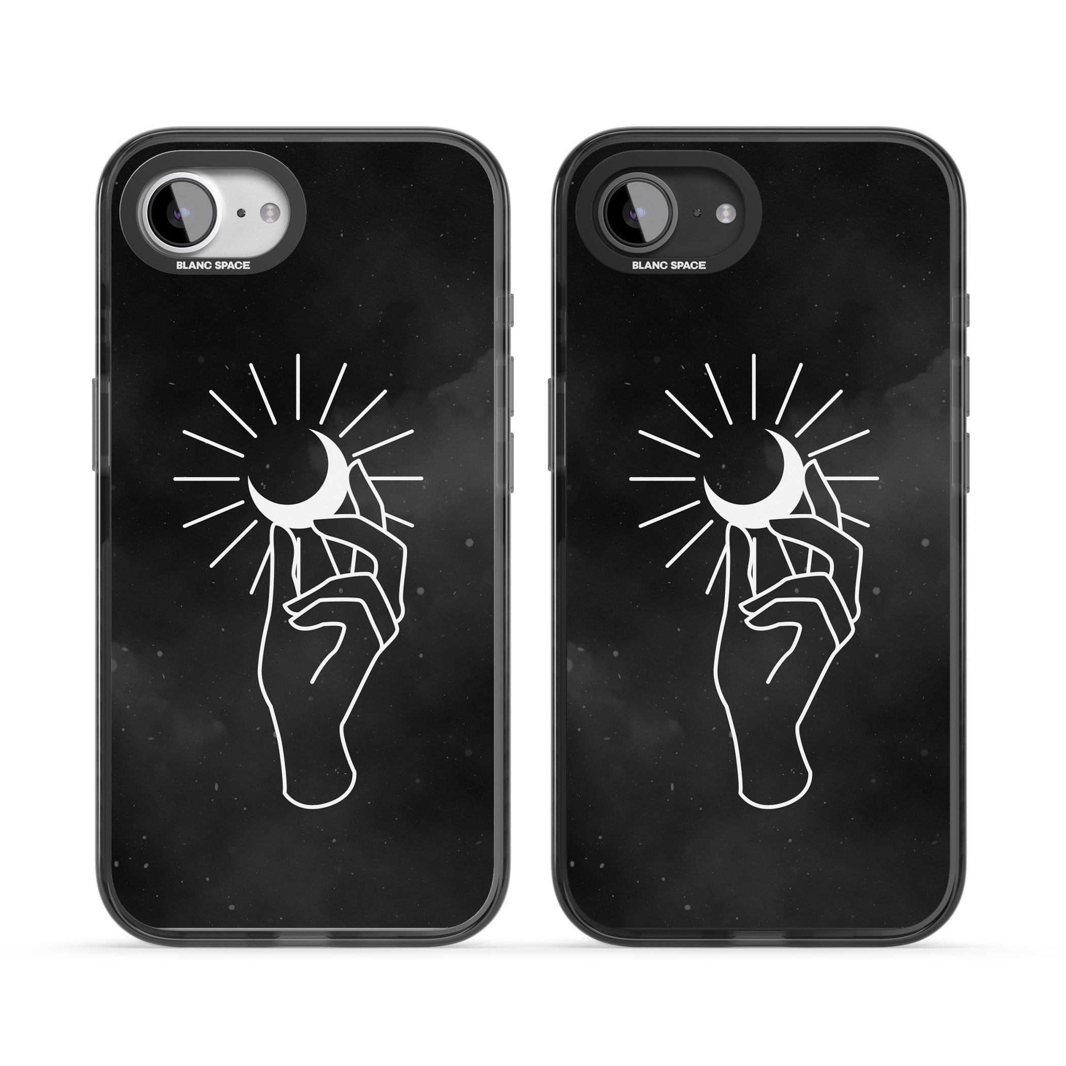 Hand Holding Celestial Moon