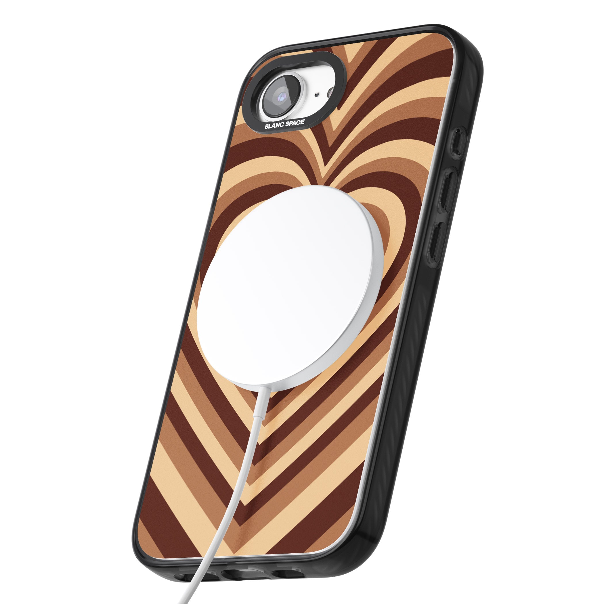 Latte Heart Illusion