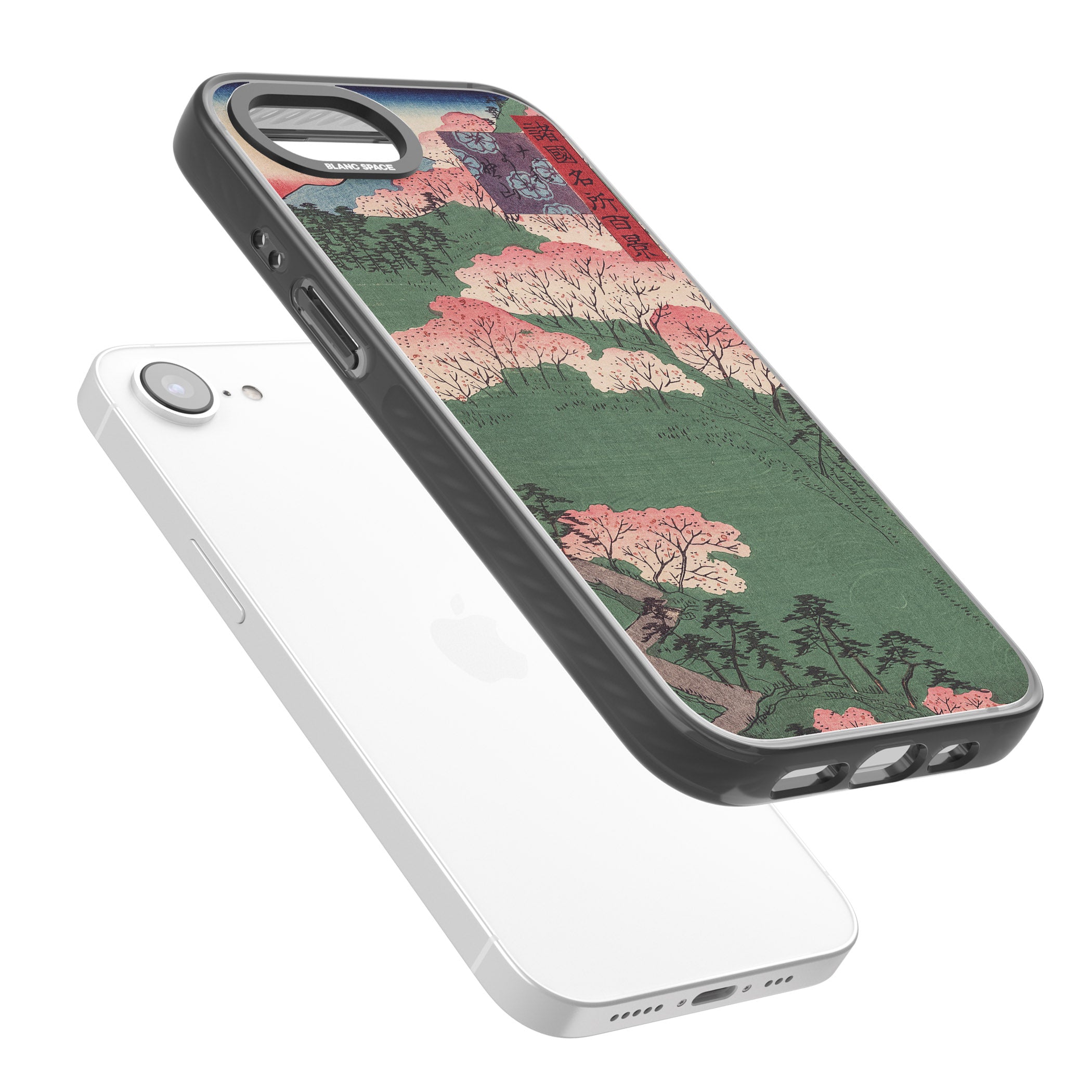 Japanese Illustration Cherry Blossom Forest