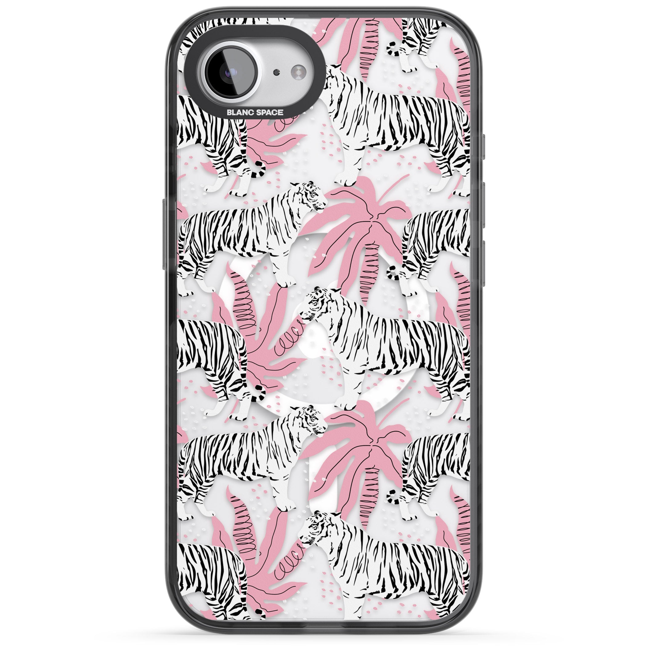 Pink & White Tropical Tigers