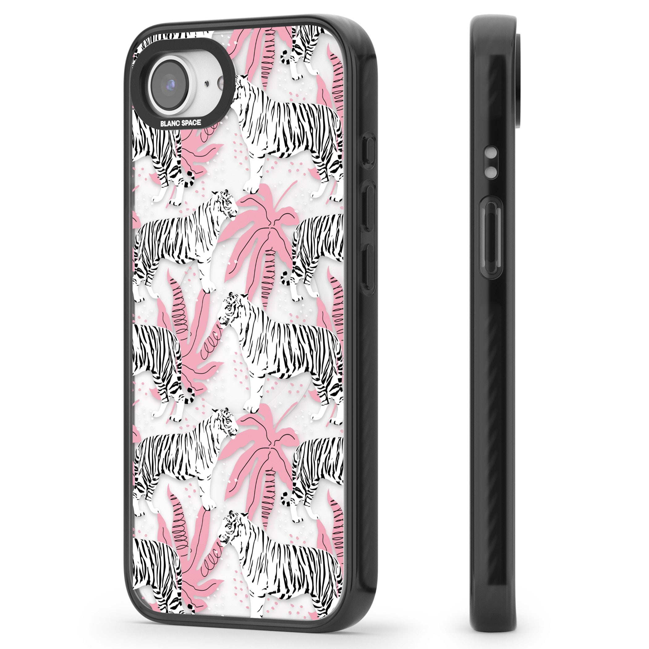 Pink & White Tropical Tigers