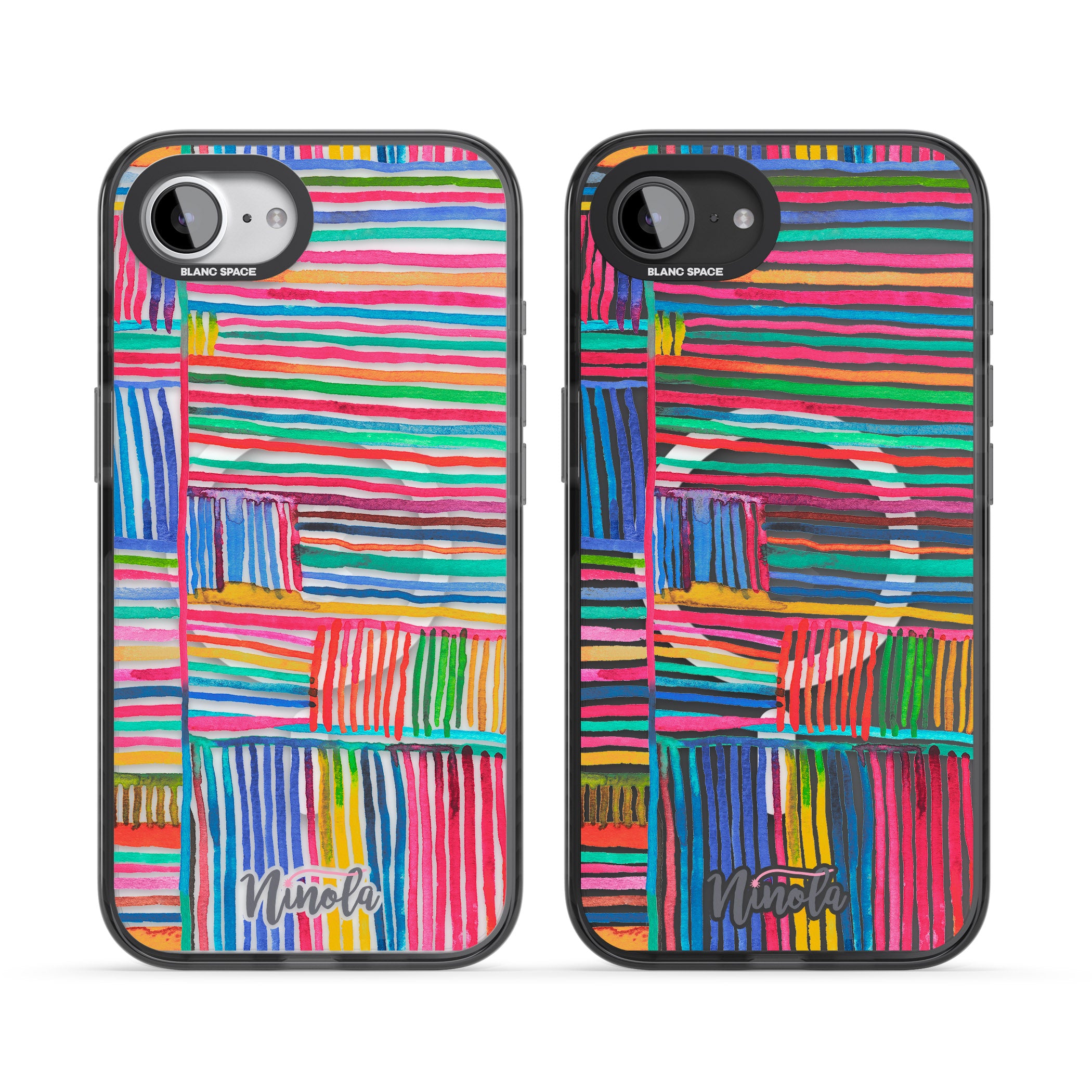 Vibrant Watercolor Lines