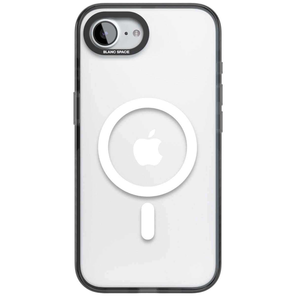 Magsafe Black Clear Impact iPhone 16e / iPhone 17e Impact Pro Black Phone Case front