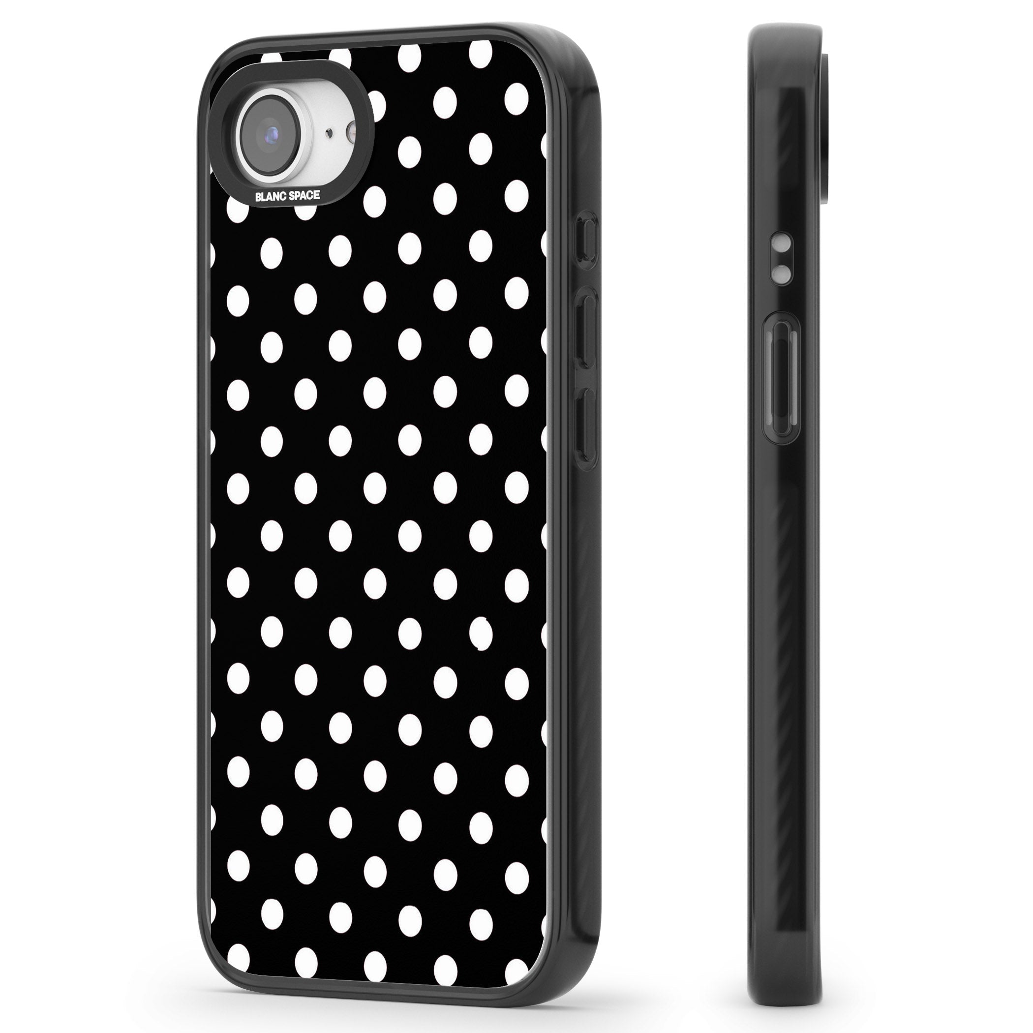 Designer Chic Black Polka Dot