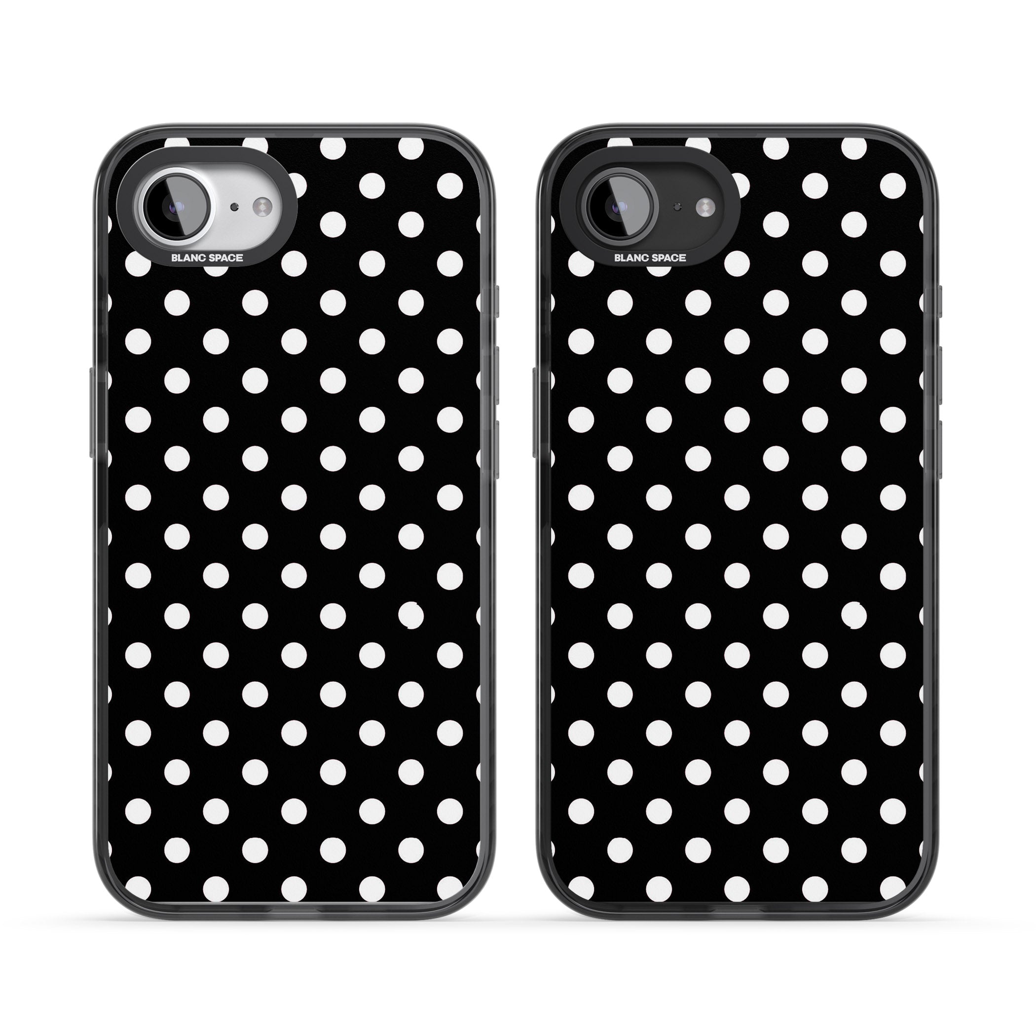 Designer Chic Black Polka Dot