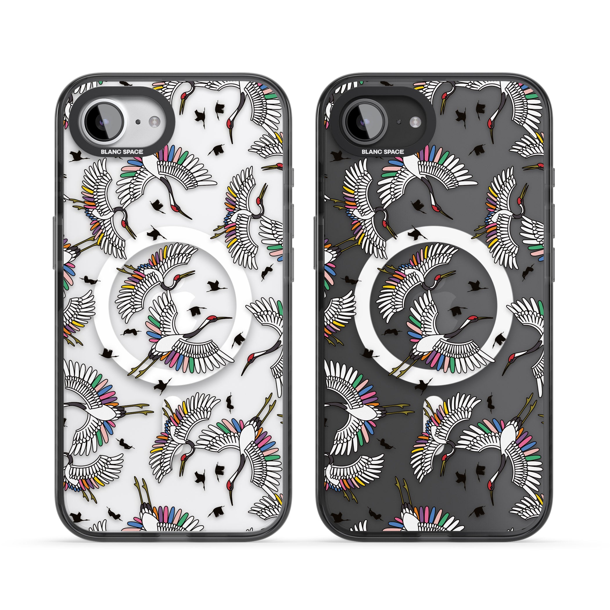 Colourful Crane Pattern