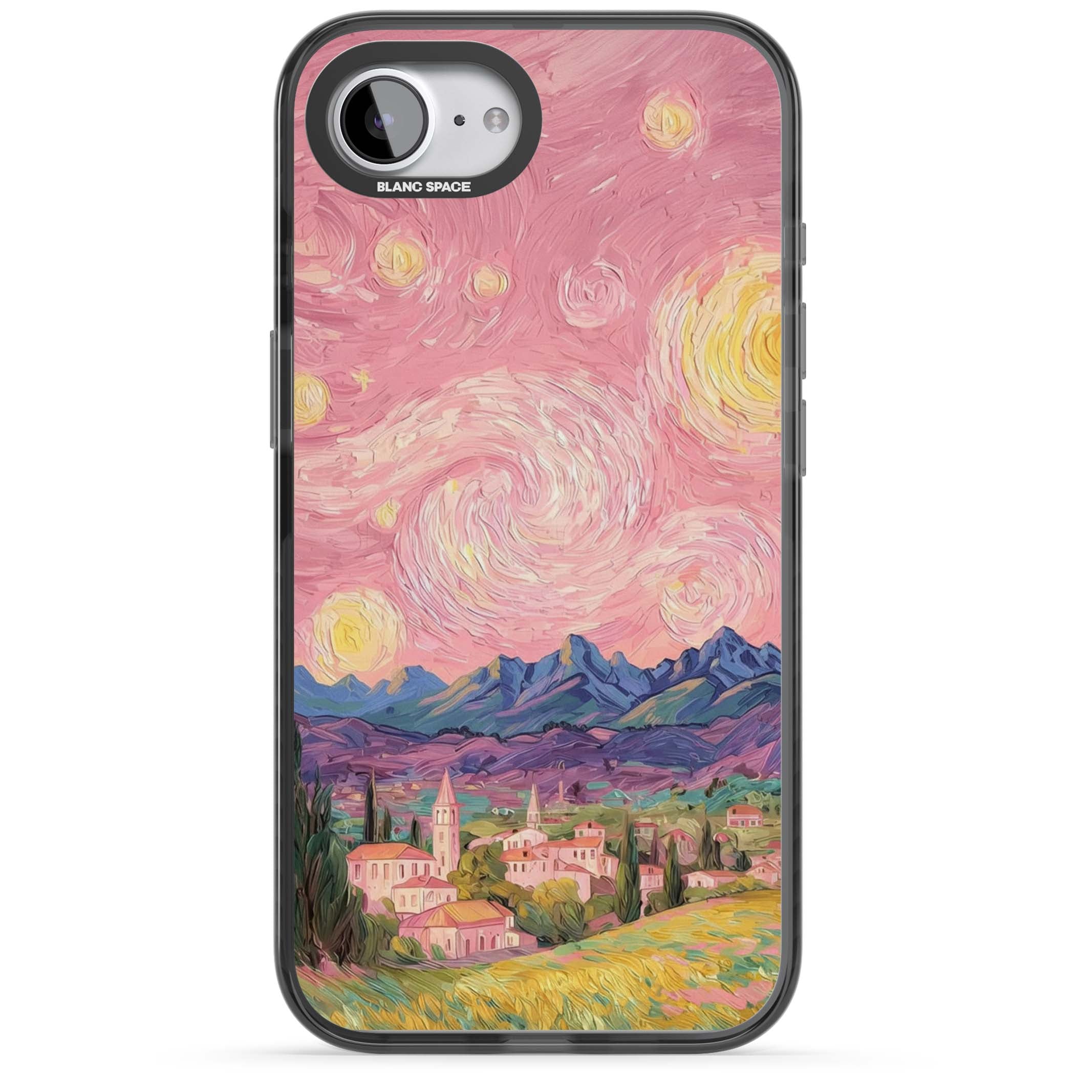 The Starry Sunset for her iPhone case | Black Impact Magsafe case for iPhone 16e, iPhone 17e