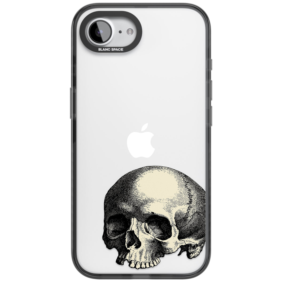 Memento Mori iPhone 16e / iPhone 17e Impact Black Phone Case front