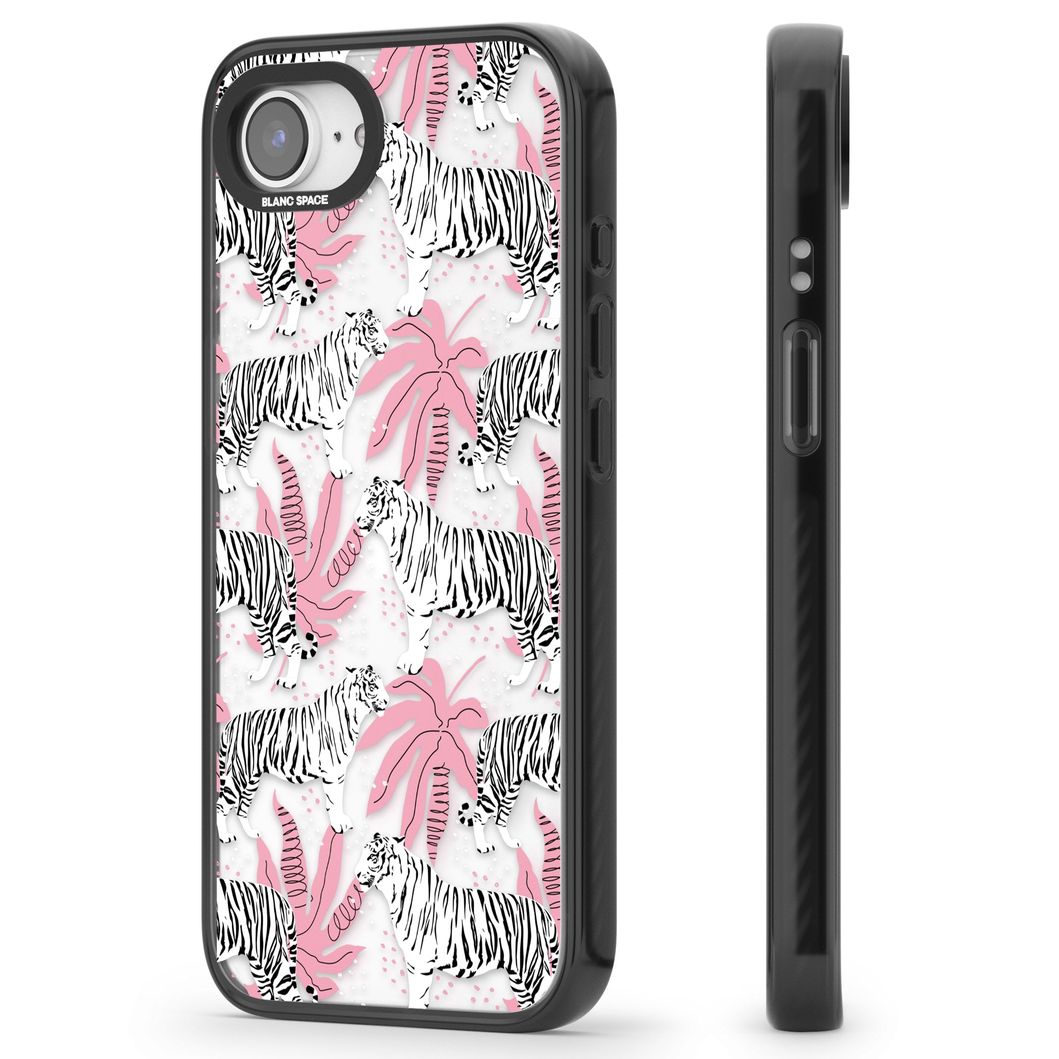 Pink & White Tropical Tigers