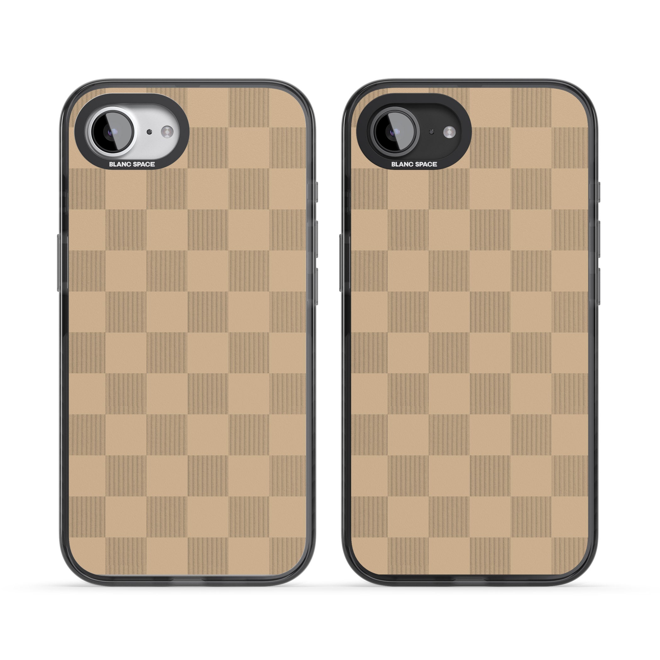 Beige Checkered