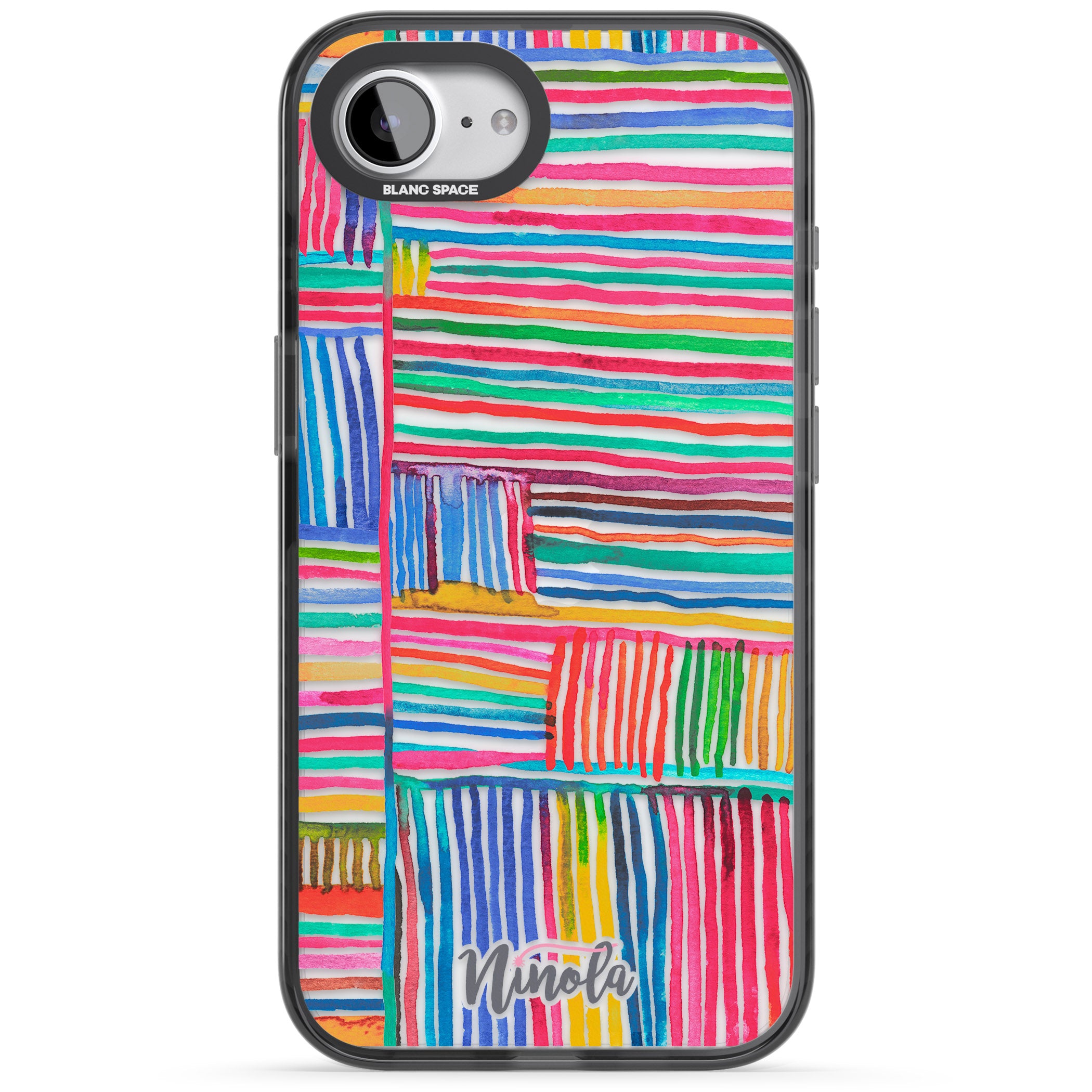 Vibrant Watercolor Lines