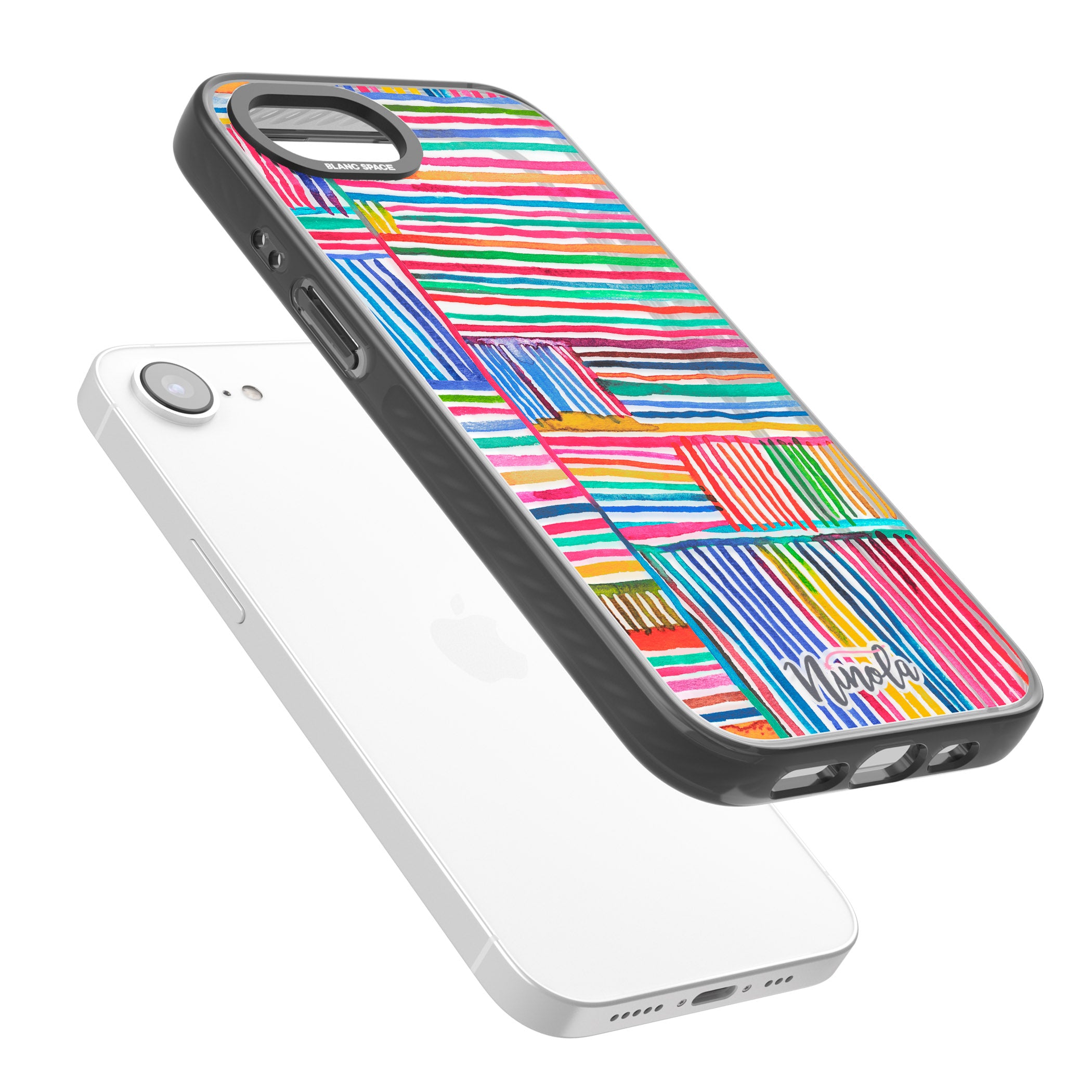 Vibrant Watercolor Lines