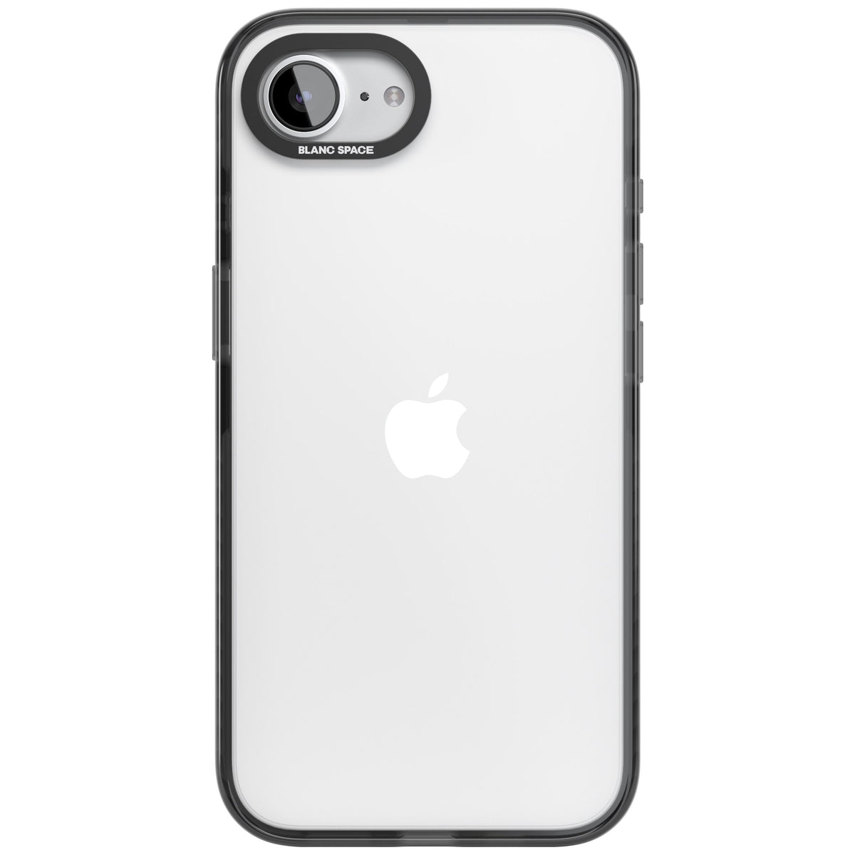 Clear Black Impact iPhone 16e / iPhone 17e Impact Black Phone Case front