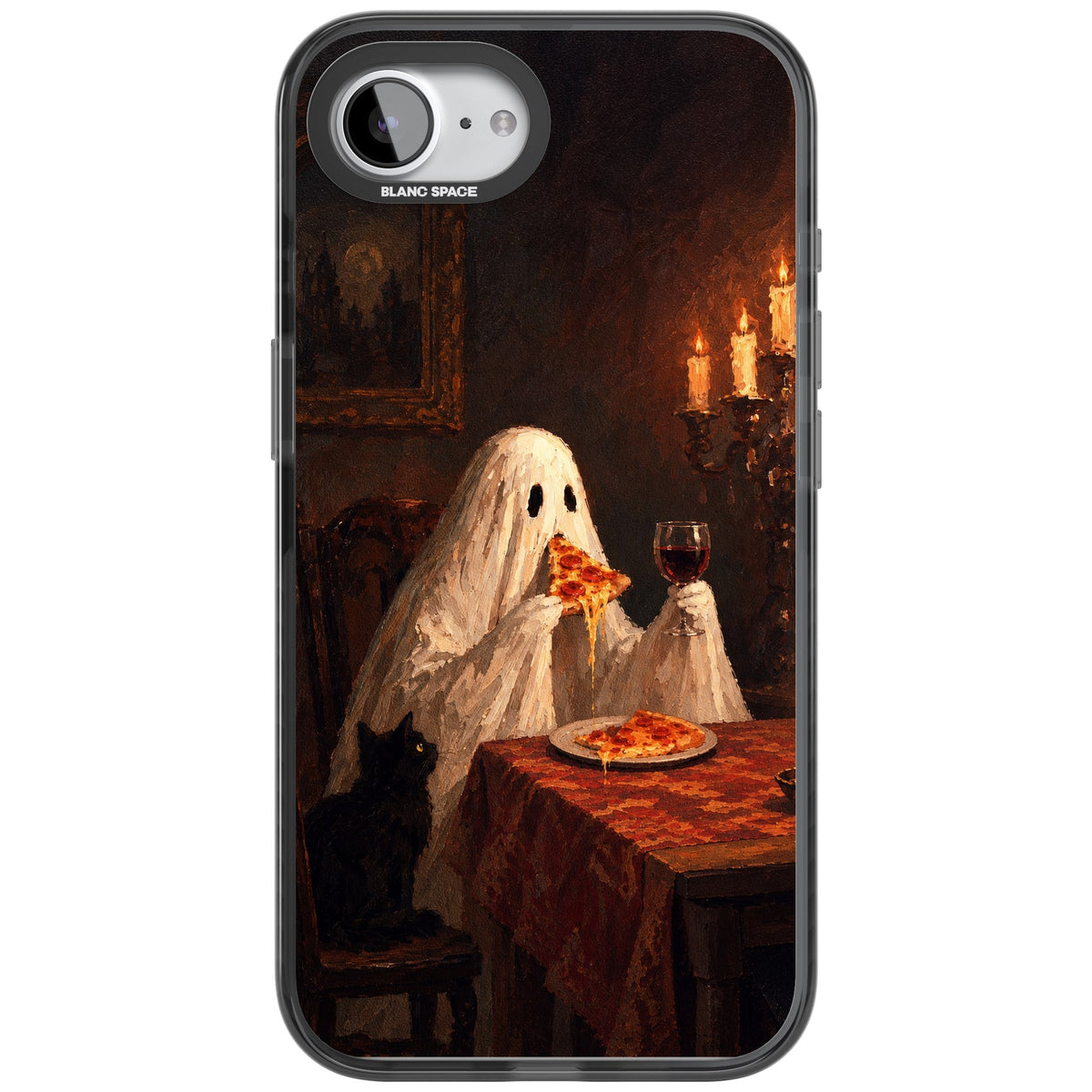 Lonely Night In iPhone 16e / iPhone 17e Impact Black Phone Case front