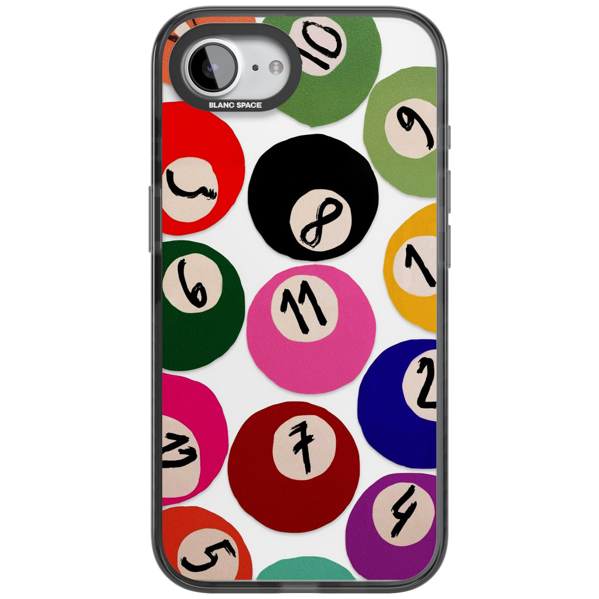 Lucky Break iPhone 16e / iPhone 17e Impact Black Phone Case front