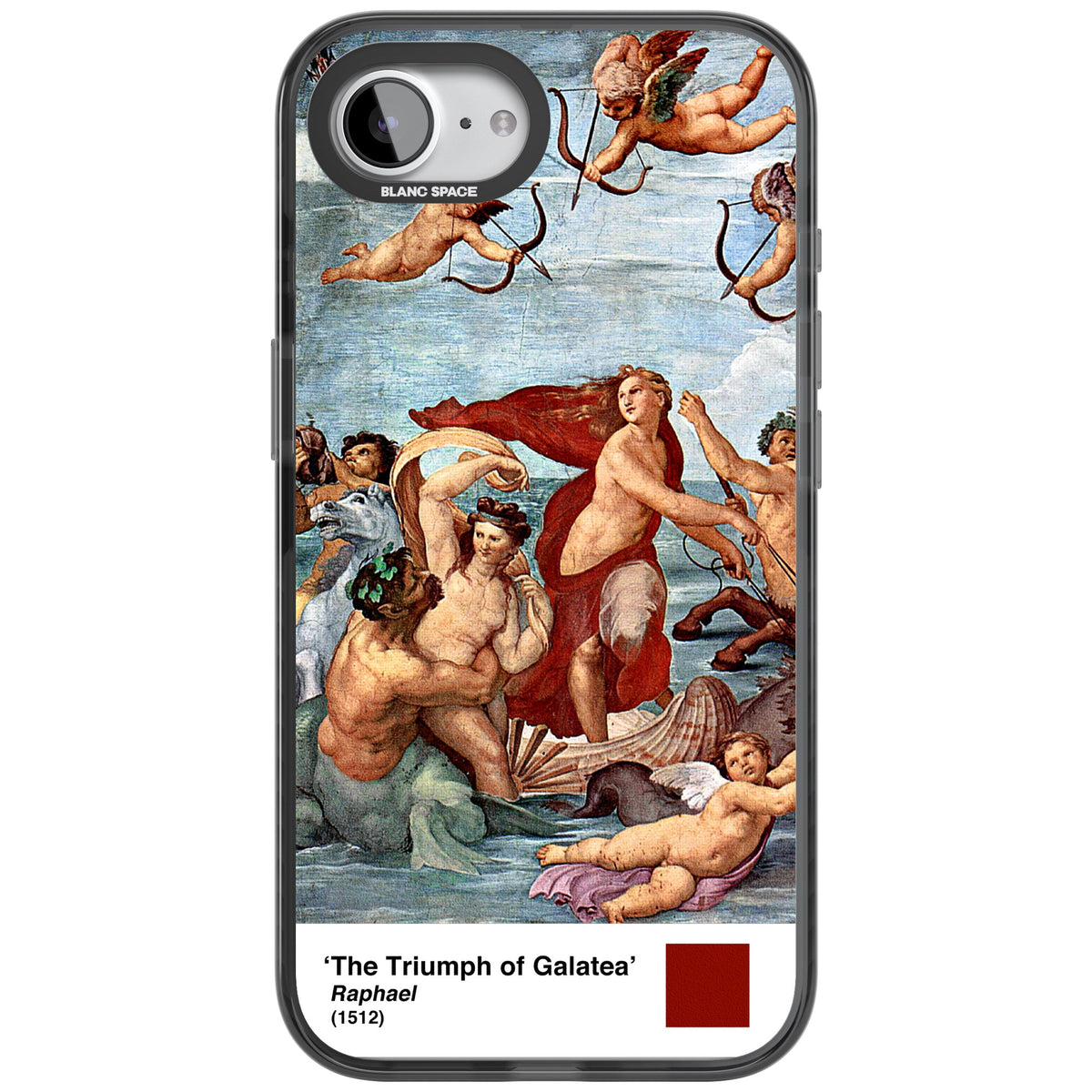 The Triumph Of Galatea iPhone 16e / iPhone 17e Impact Black Phone Case front