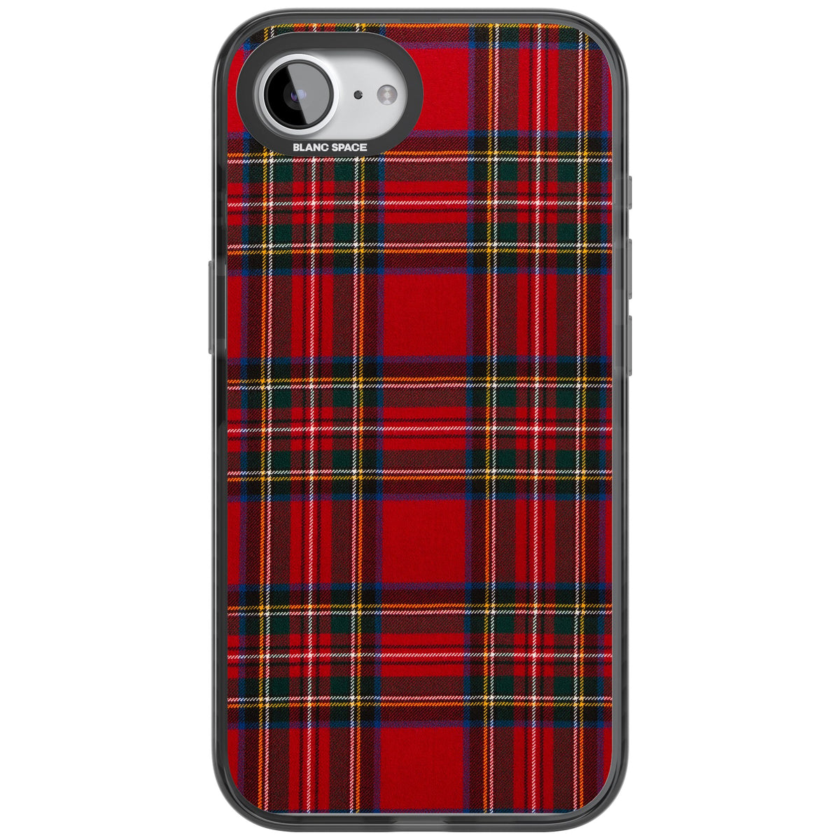 Royal Stewart Tartan iPhone 16e / iPhone 17e Impact Black Phone Case front