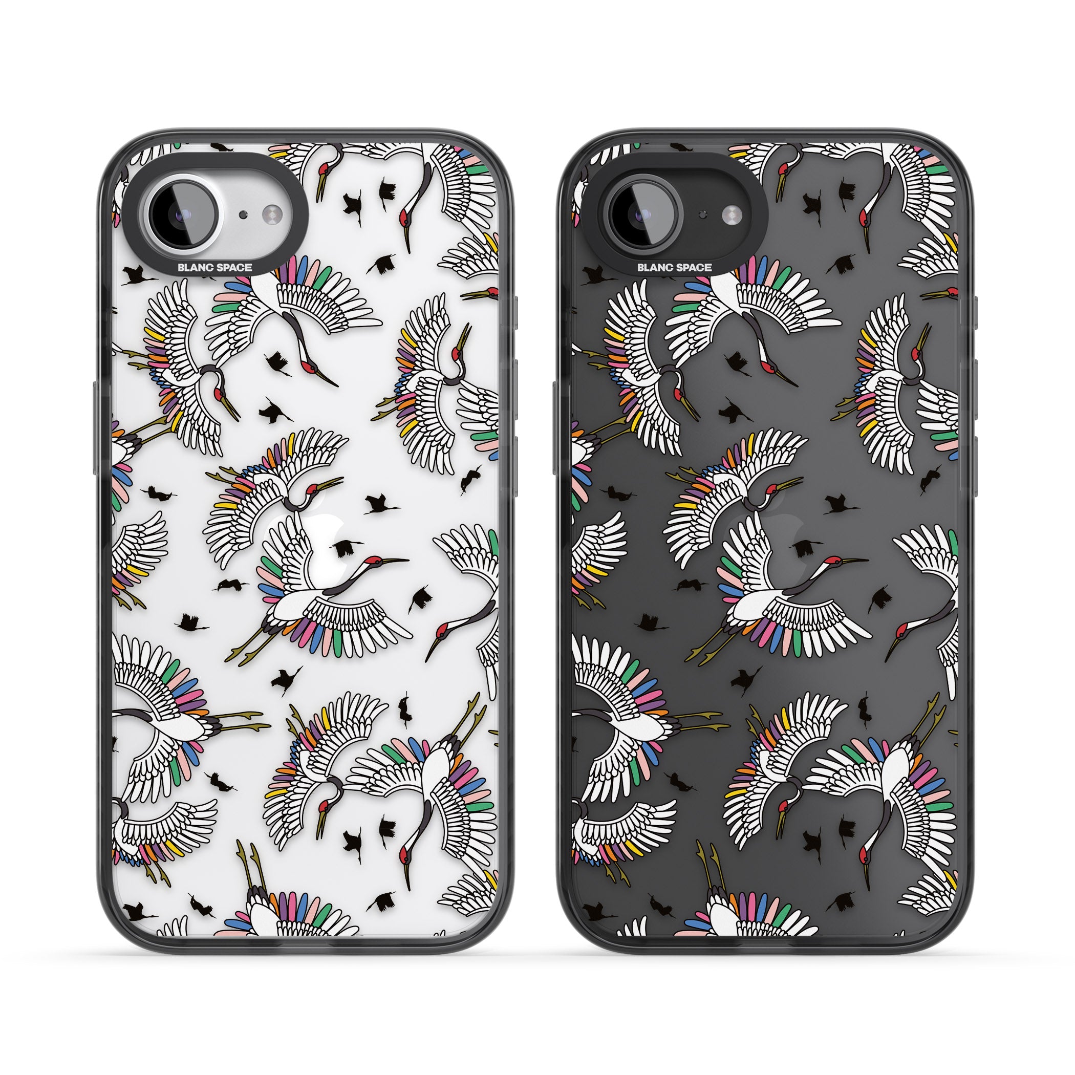 Colourful Crane Pattern