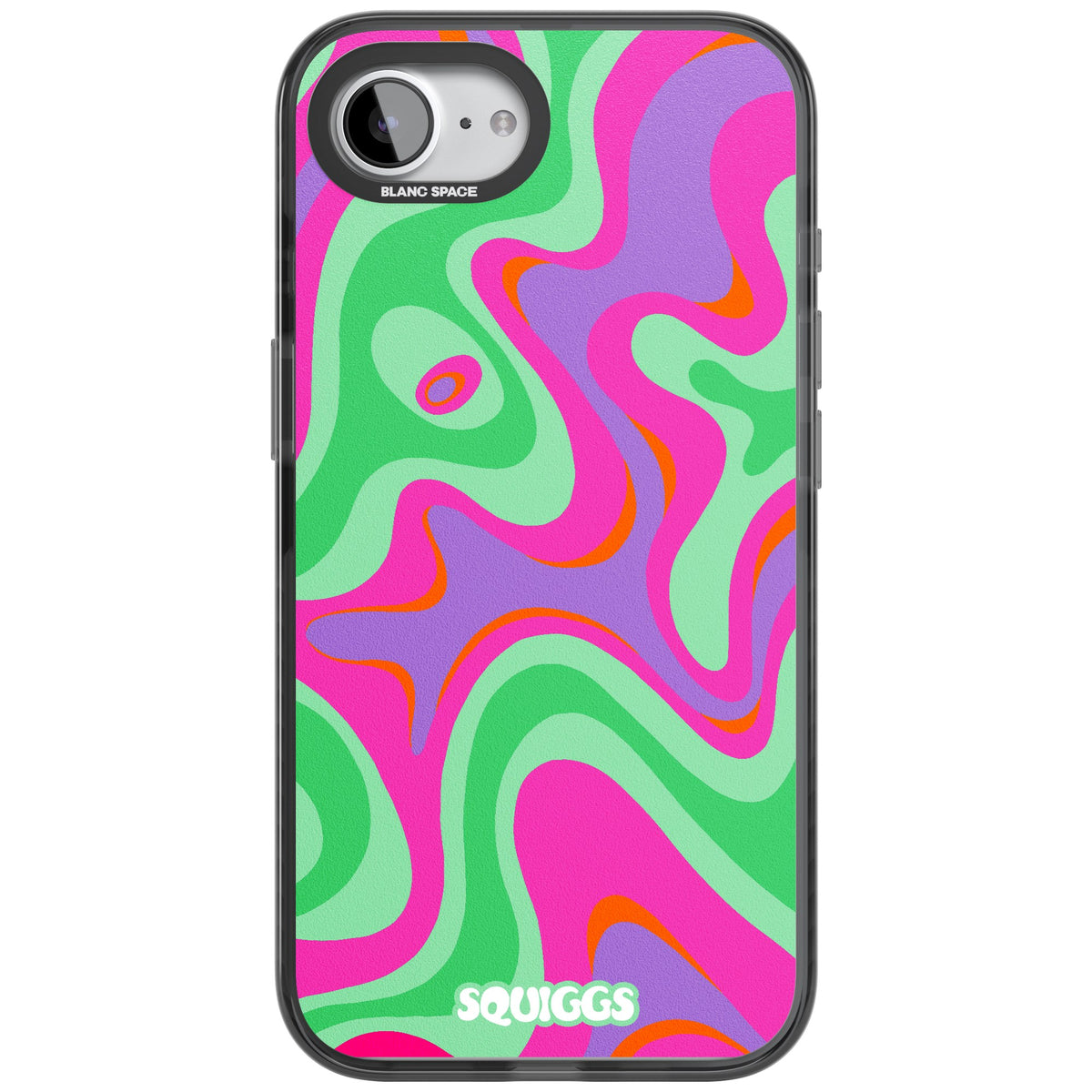 Plasma Lava iPhone 16e / iPhone 17e Impact Black Phone Case front