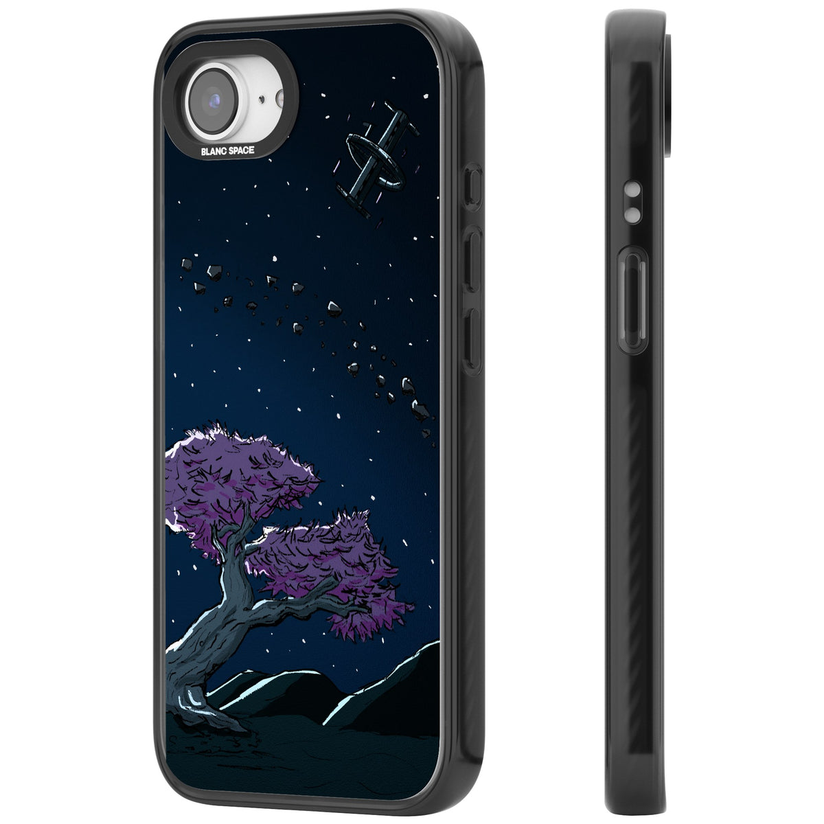 Orbit iPhone 16e / iPhone 17e Impact Black Phone Case side