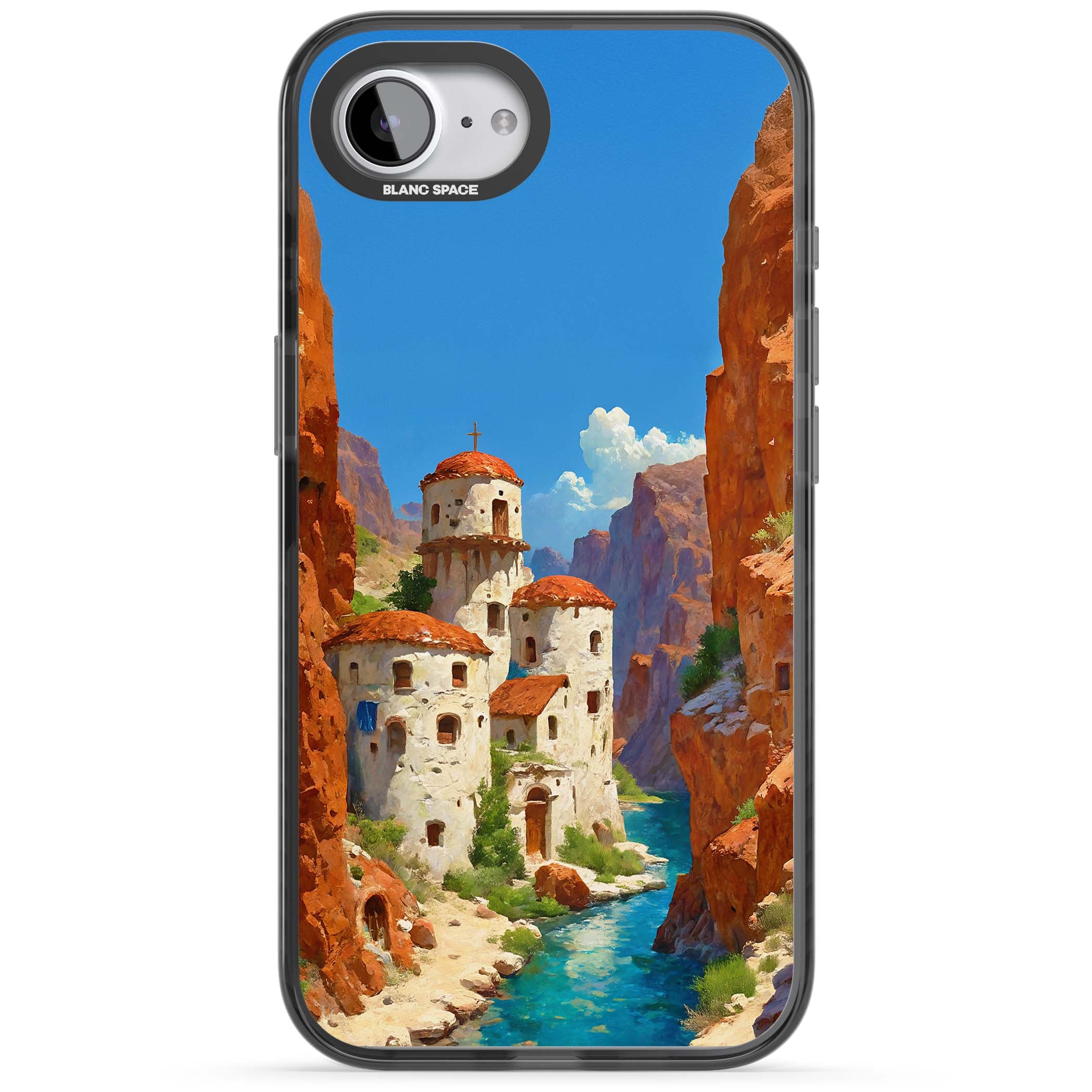 Canyon Haven for her iPhone case | Black Impact case for iPhone 16e, iPhone 17e