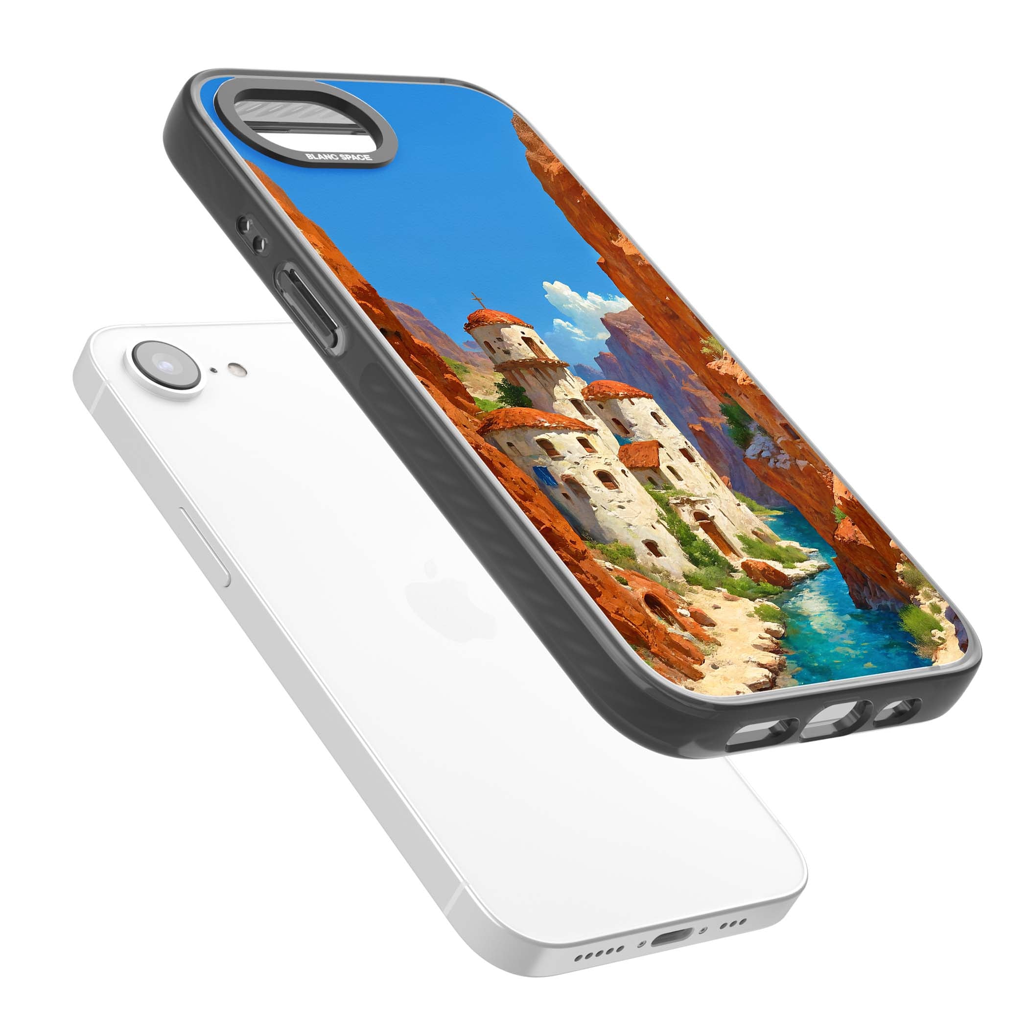 Canyon Haven for her iPhone case | Black Impact case for iPhone 16e, iPhone 17e