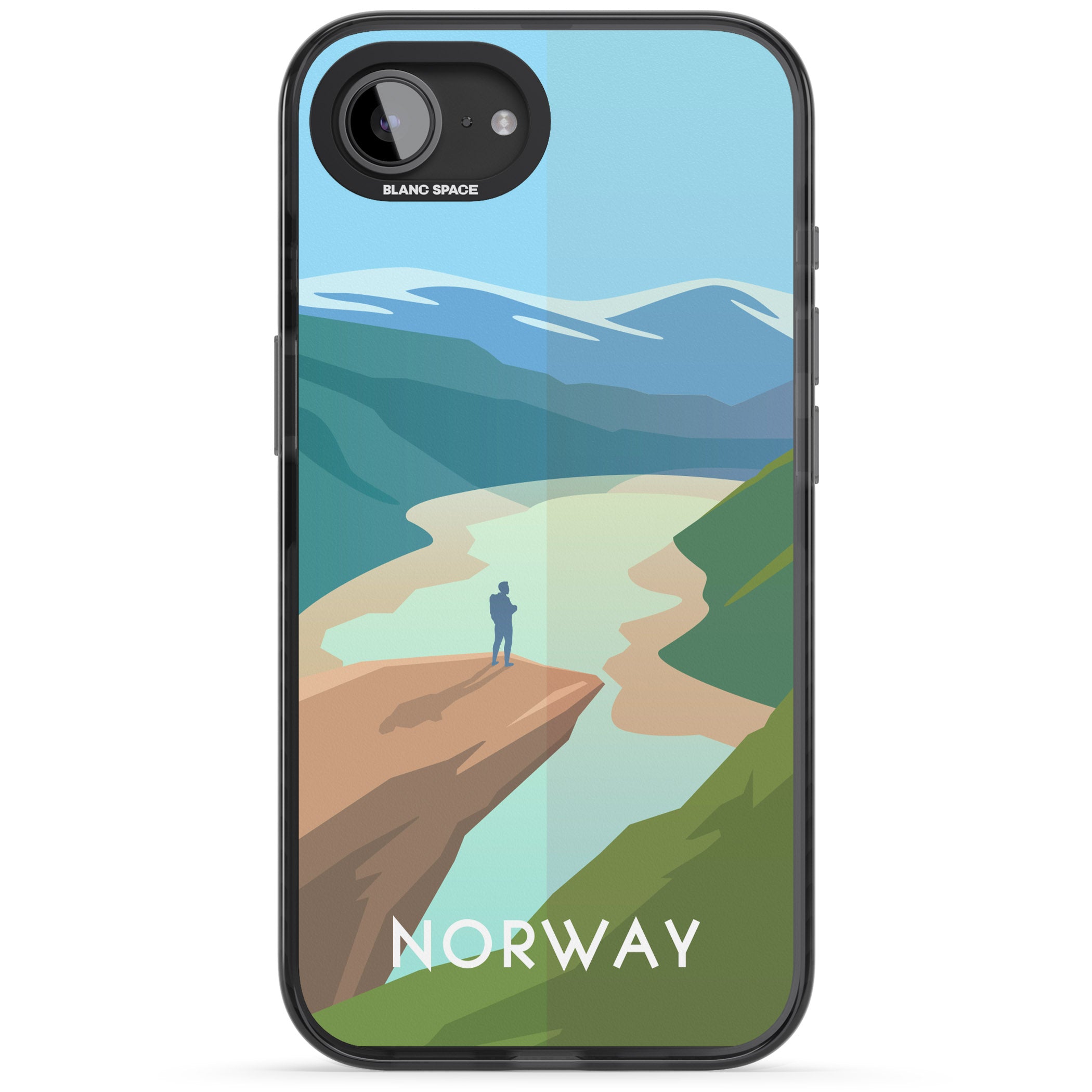 Vintage Travel Poster Norway