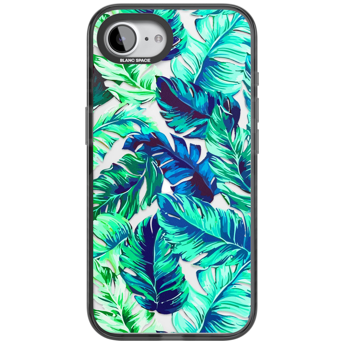 Aqua Tropic iPhone 16e / iPhone 17e Impact Black Phone Case front