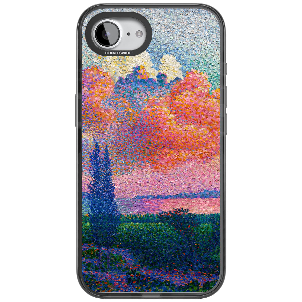 The Pink Cloud iPhone 16e / iPhone 17e Impact Black Phone Case front