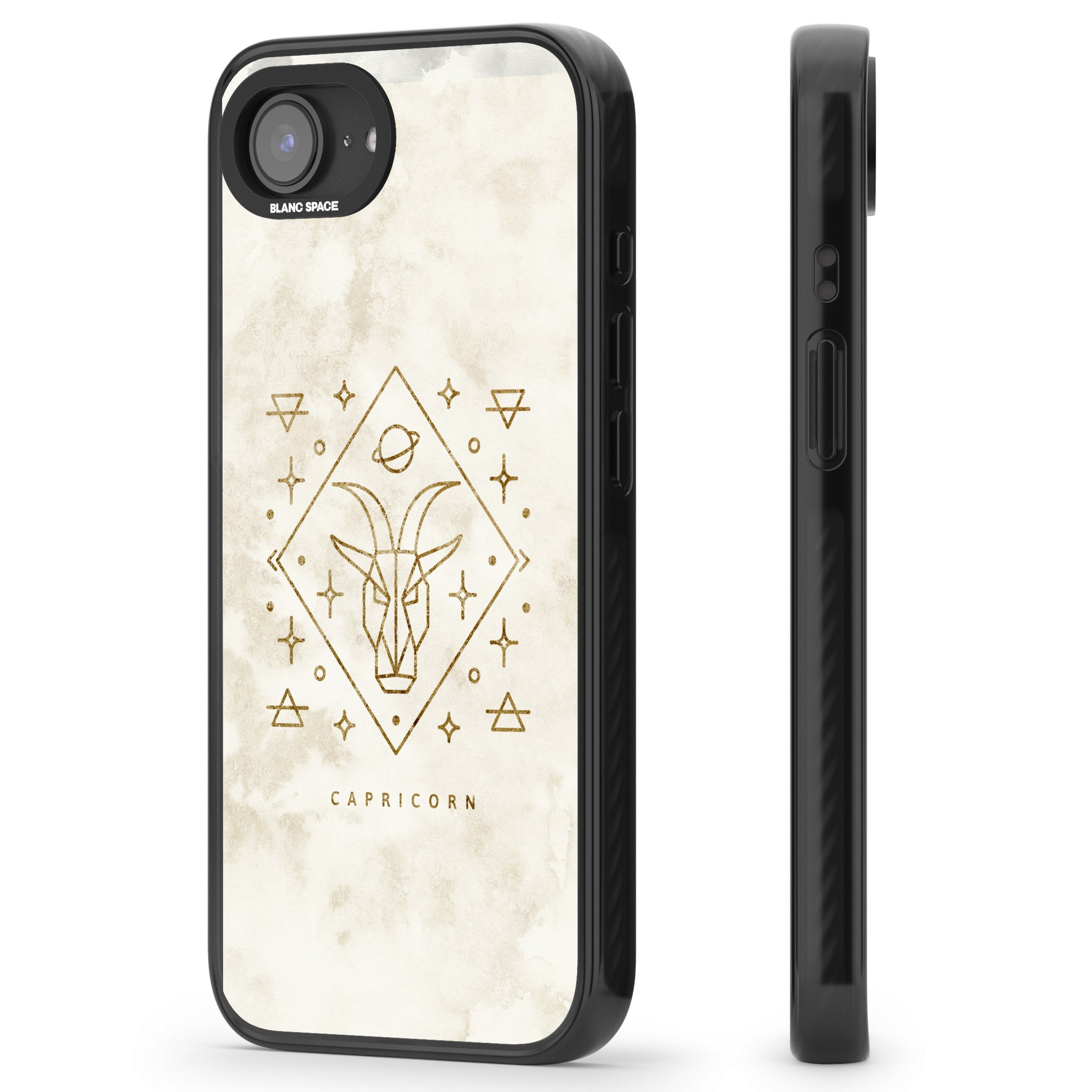 Capricorn Gold Zodiac Design