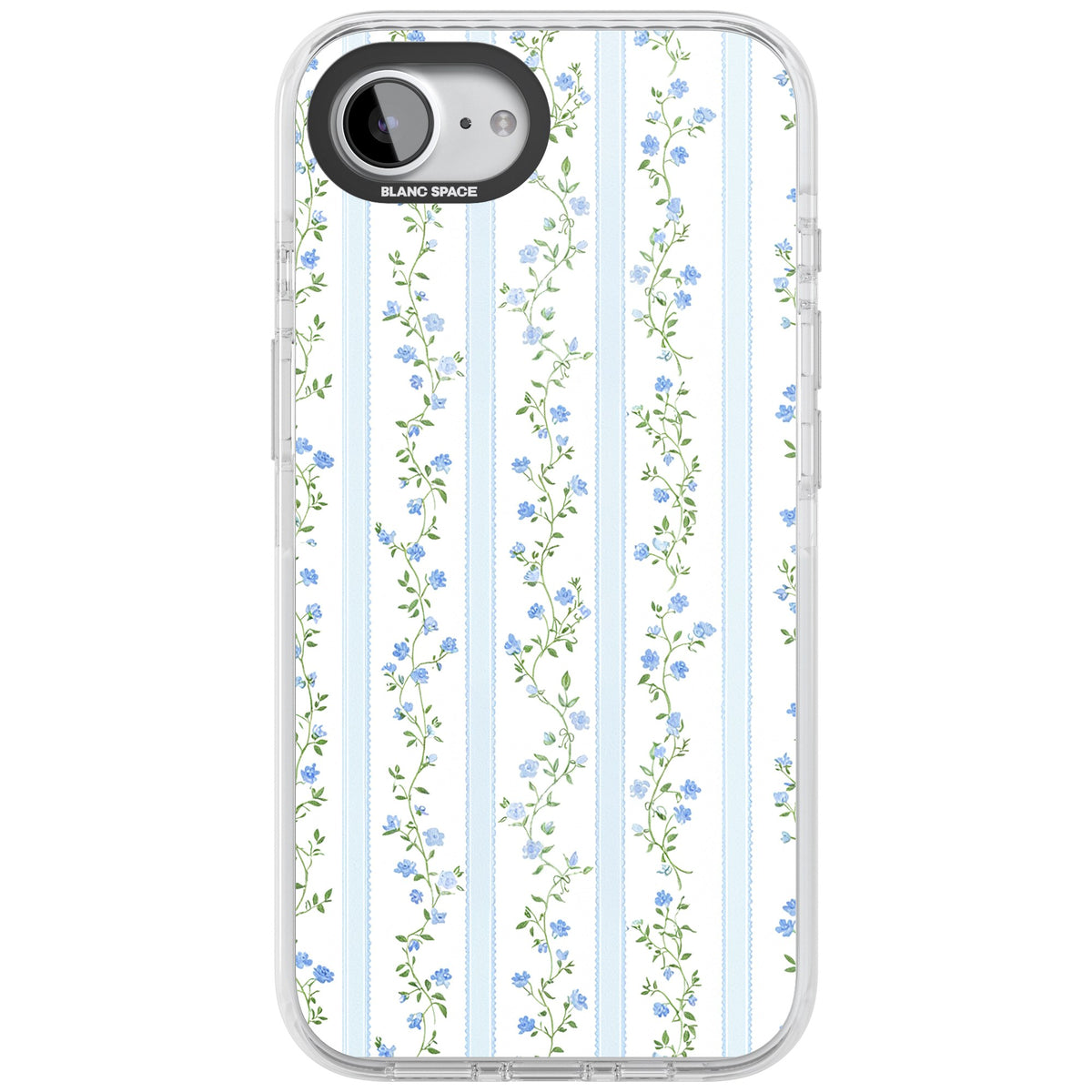 Bluebell Vine iPhone 16e / iPhone 17e Impact Clear Phone Case front