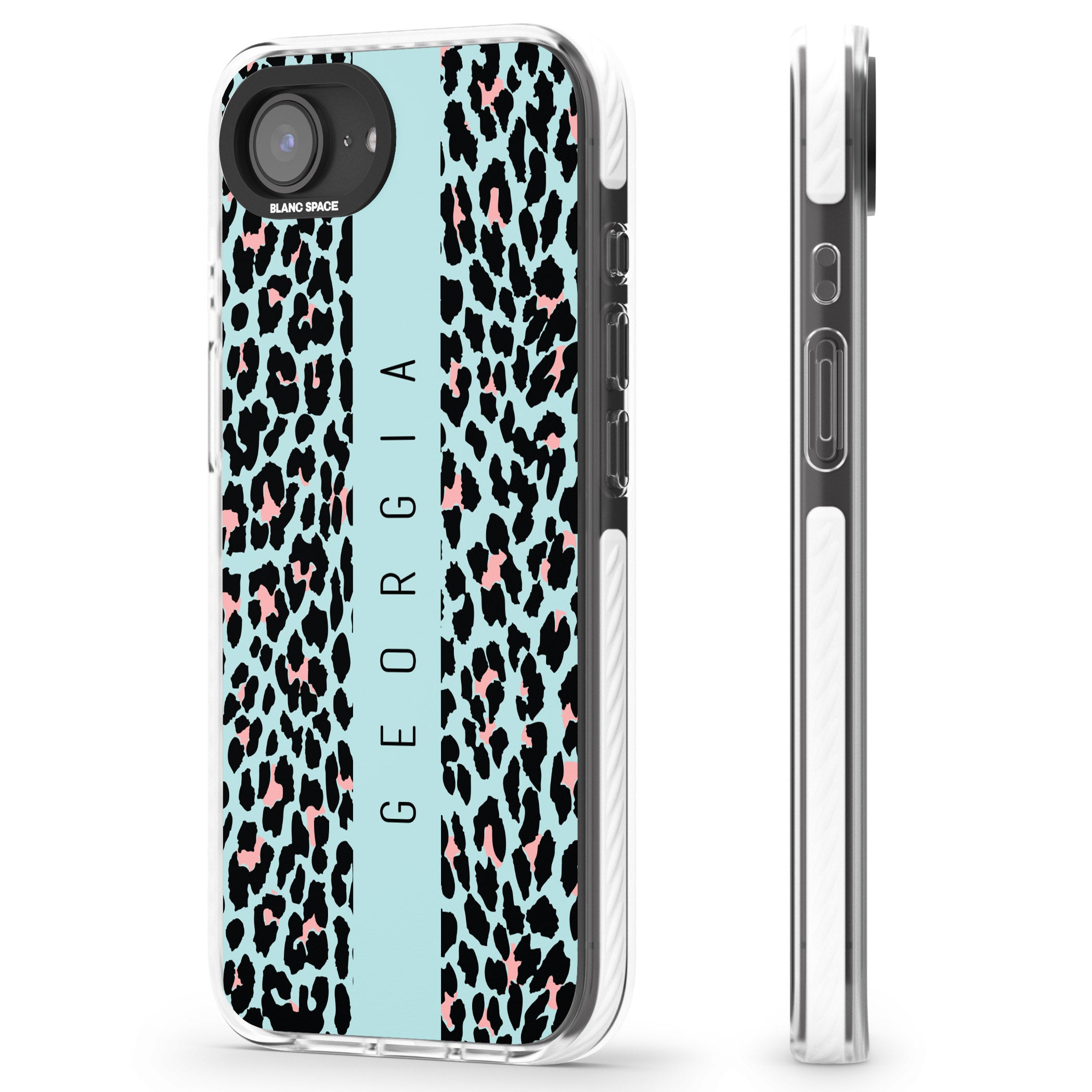 Personalised Blue Leopard