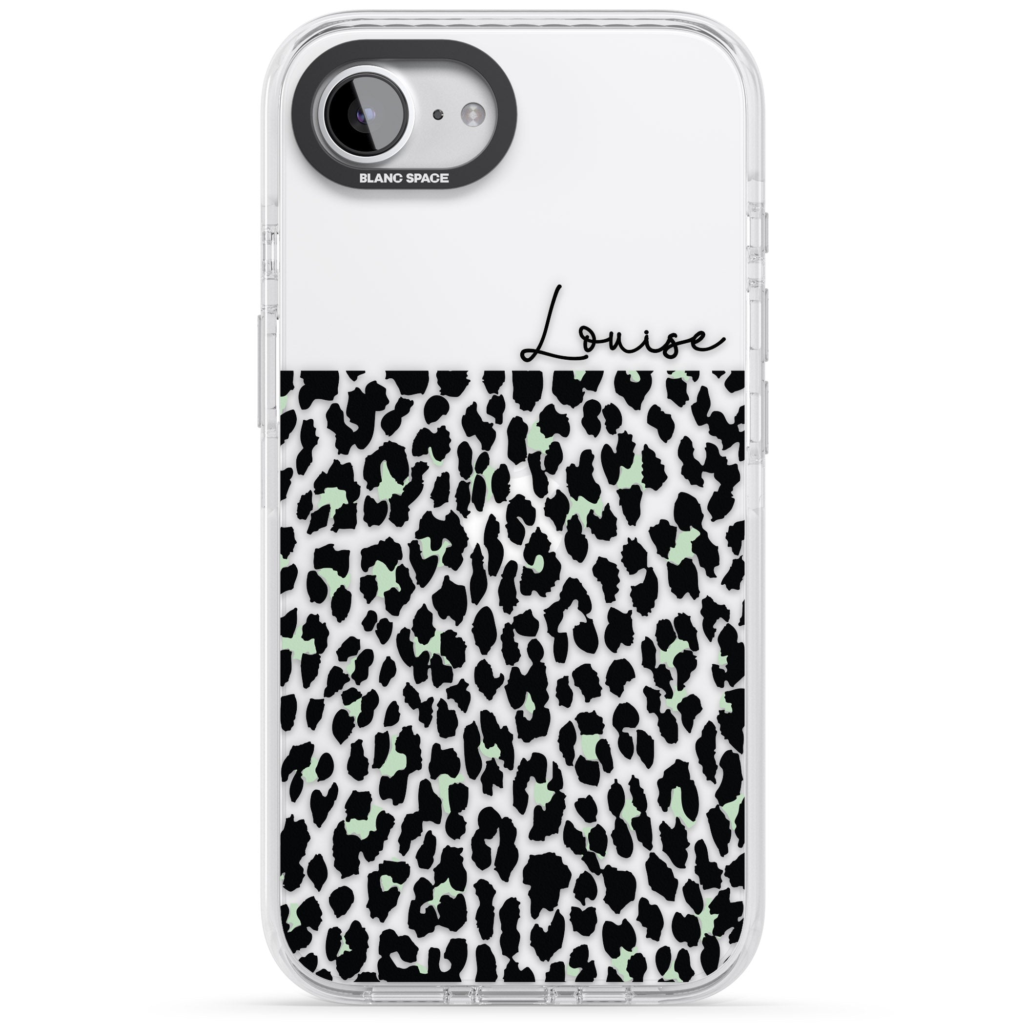 Personalised Seafoam Leopard