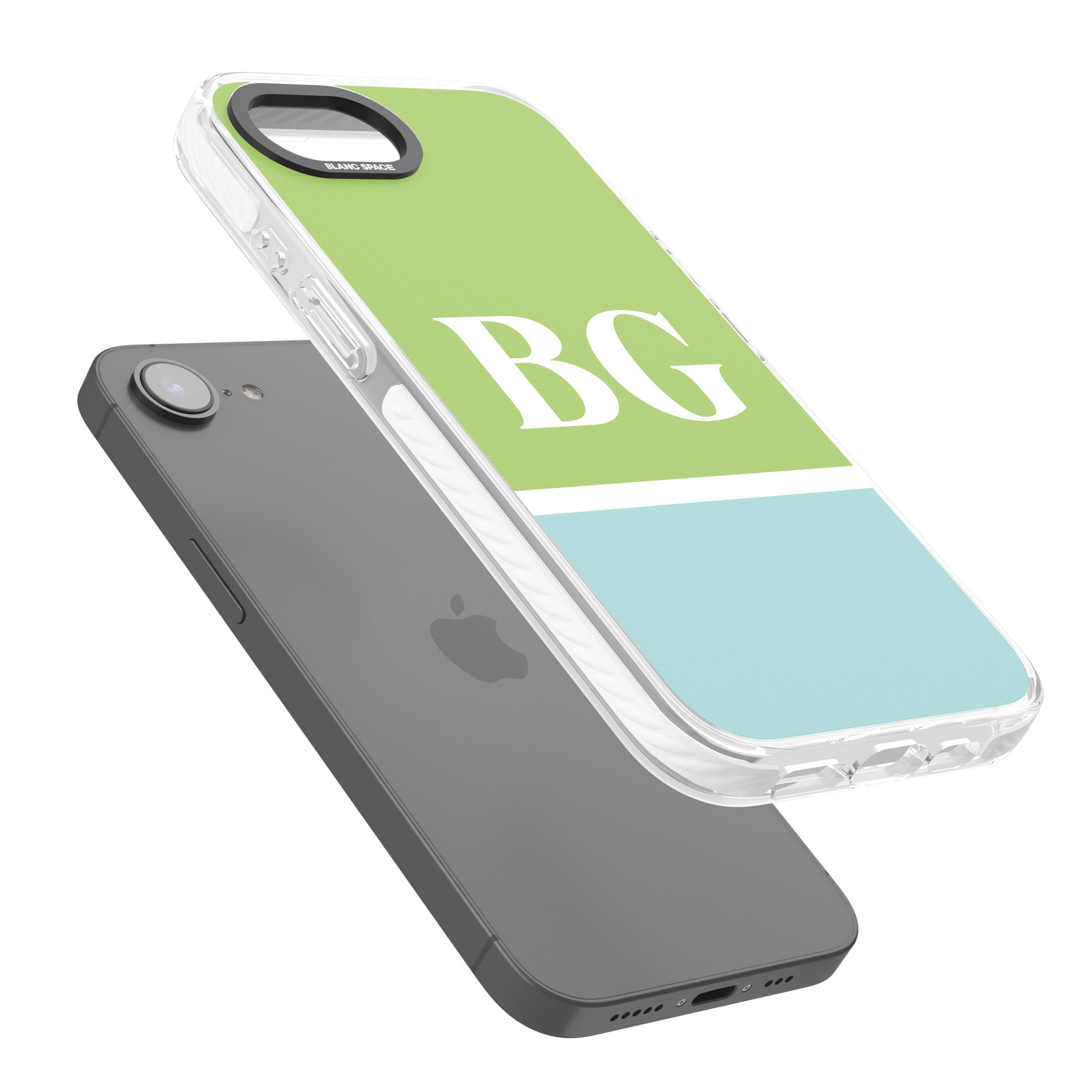 Personalised Colorblock: Green & Turquoise