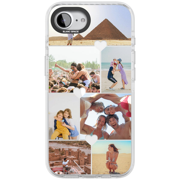 Personalised Heart Photo Grid