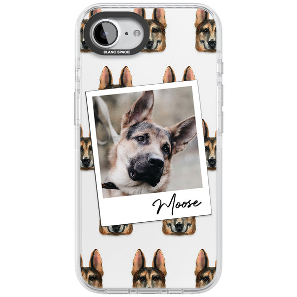 Personalised German Shepherd Instant Camera Photo
