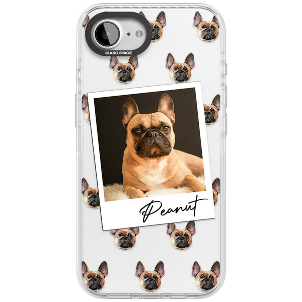 Personalised Tan French Bulldog Instant Camera Photo