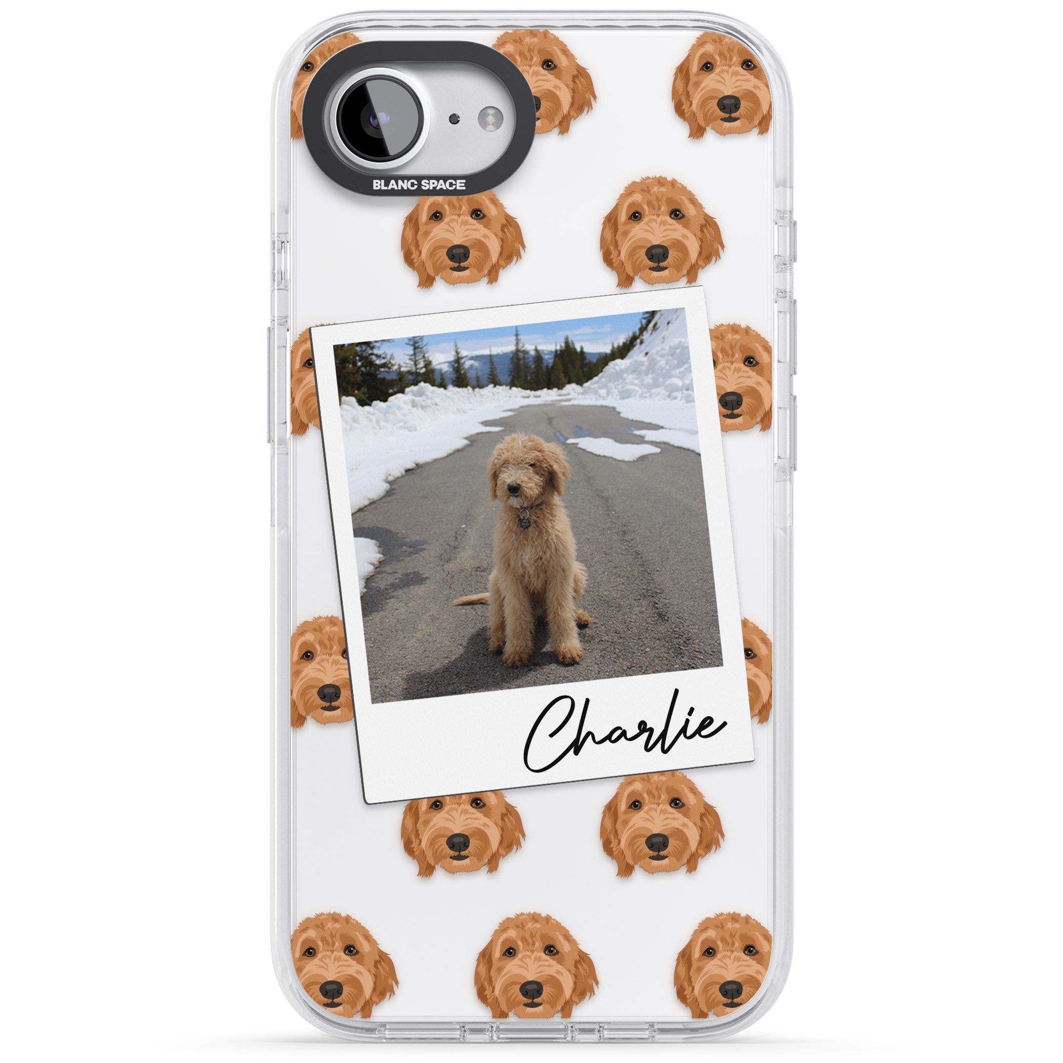 Personalised Golden Doodle Dog Photo