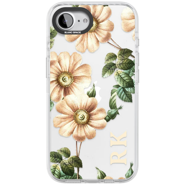 Personalised Vintage Floral Anemone