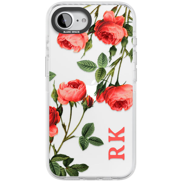 Personalised Vintage Floral Rose